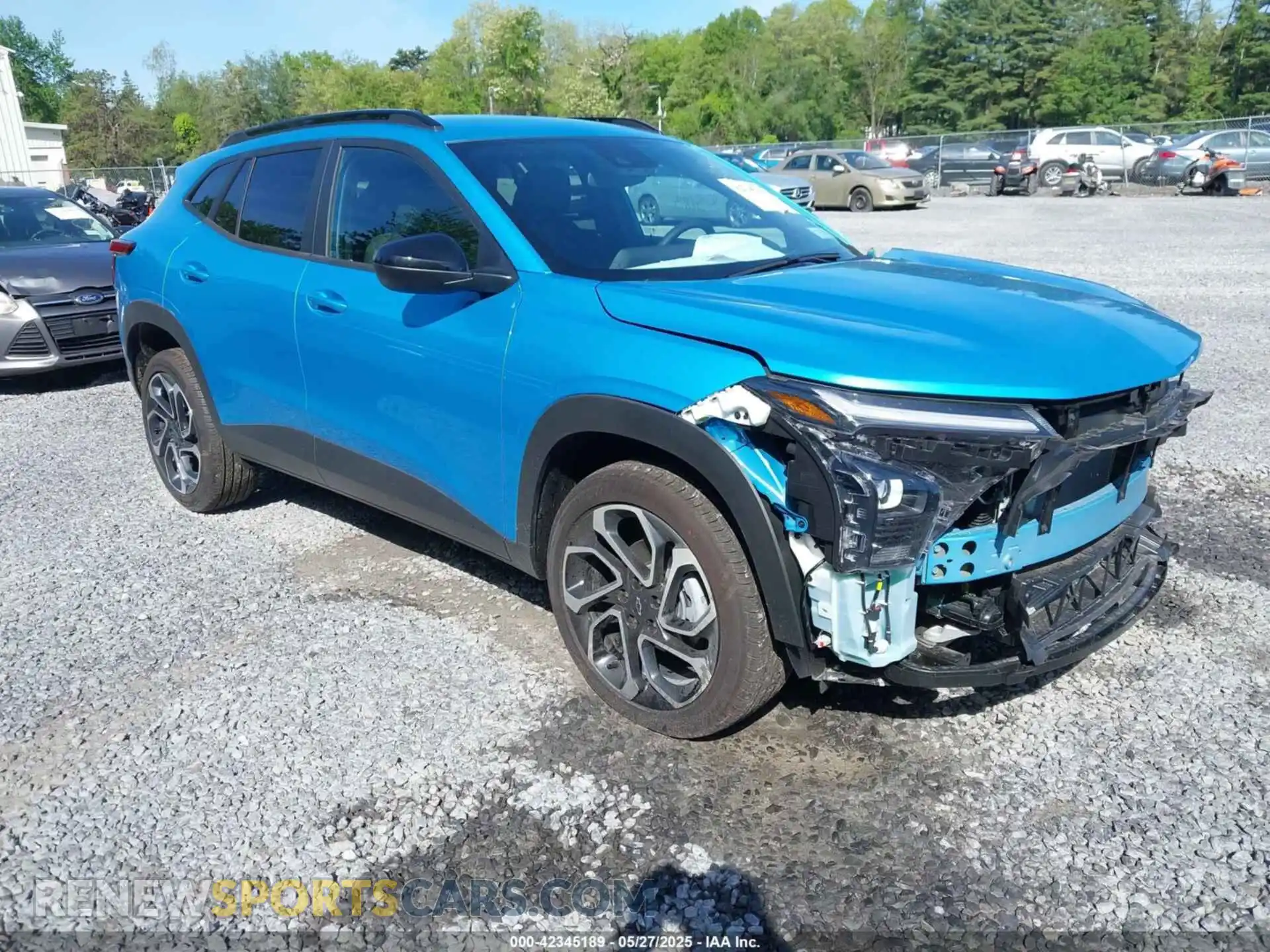1 Photograph of a damaged car KL77LJEPXSC140511 CHEVROLET TRAX 2025