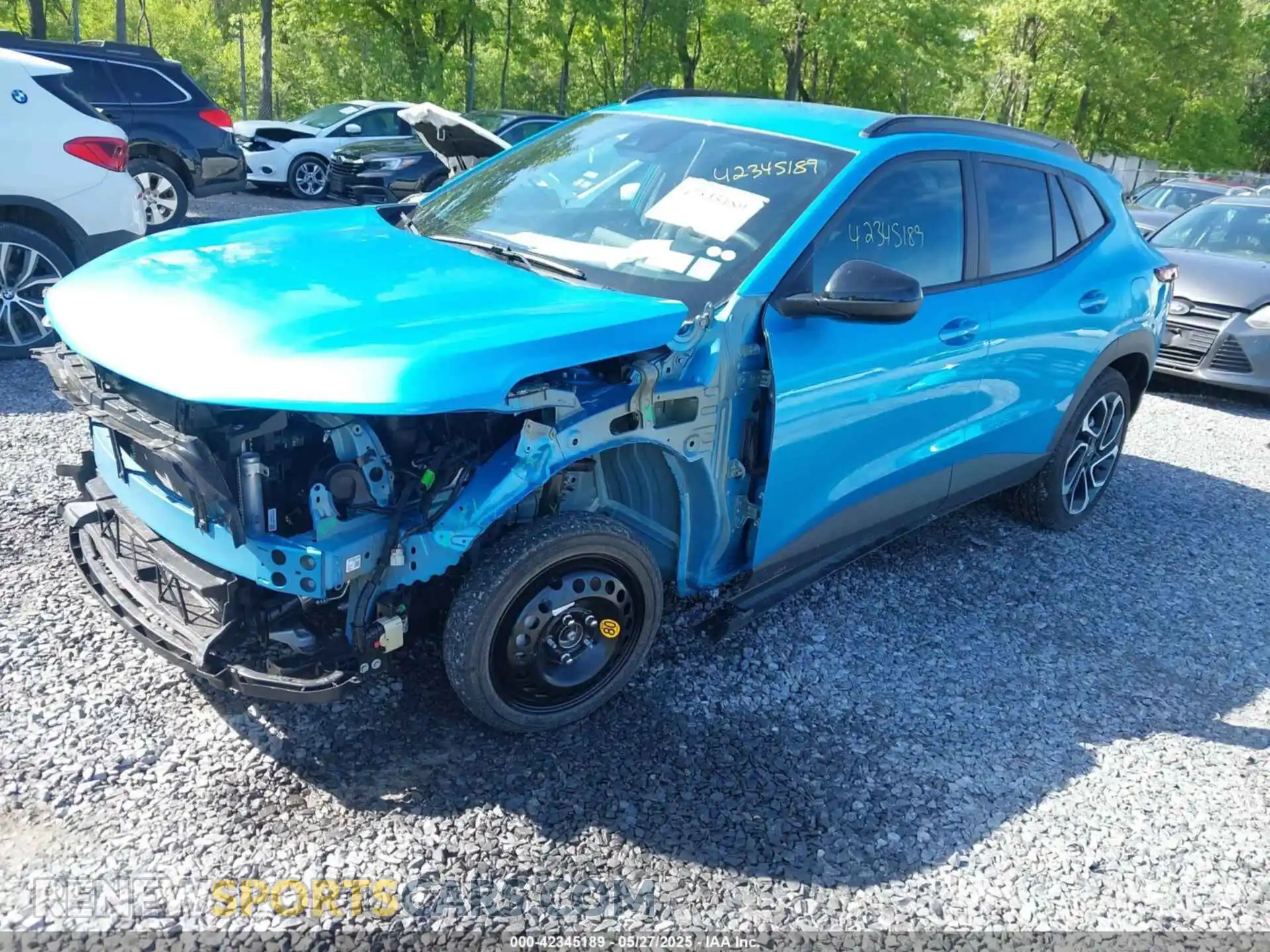 2 Photograph of a damaged car KL77LJEPXSC140511 CHEVROLET TRAX 2025