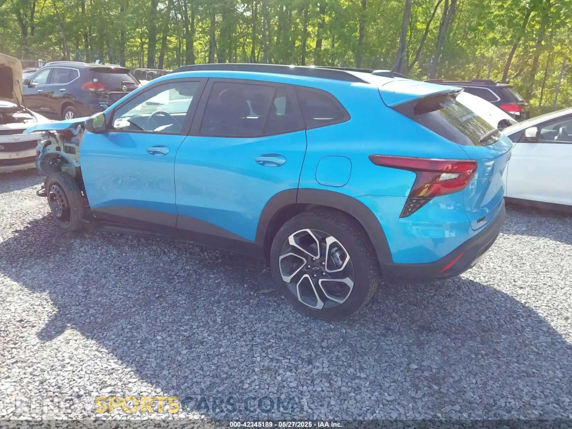 3 Photograph of a damaged car KL77LJEPXSC140511 CHEVROLET TRAX 2025
