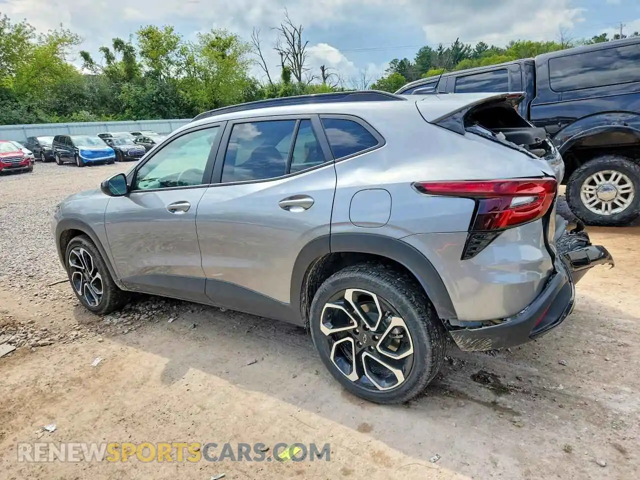 2 Photograph of a damaged car KL77LJEPXSC261751 CHEVROLET TRAX 2025