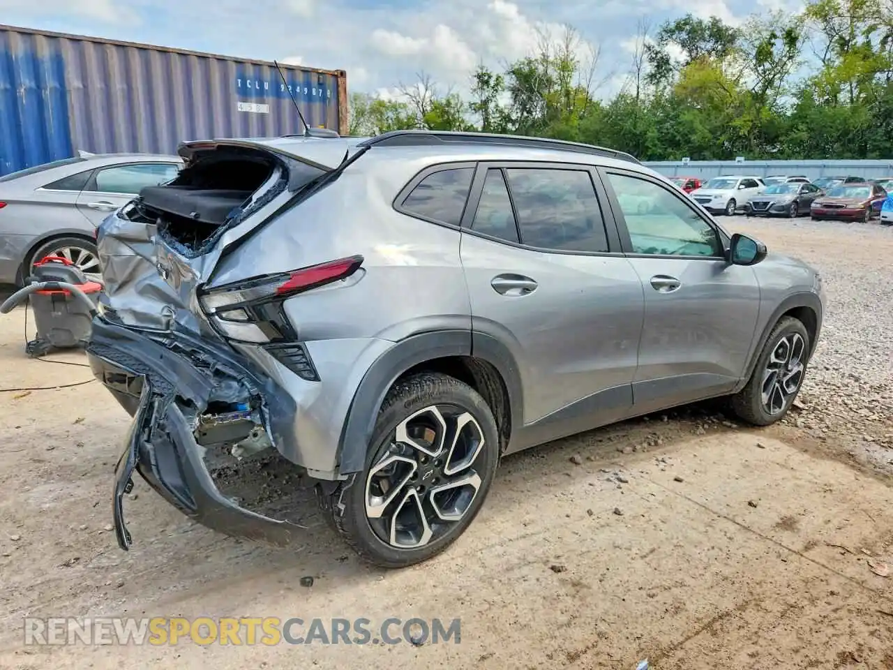 3 Photograph of a damaged car KL77LJEPXSC261751 CHEVROLET TRAX 2025