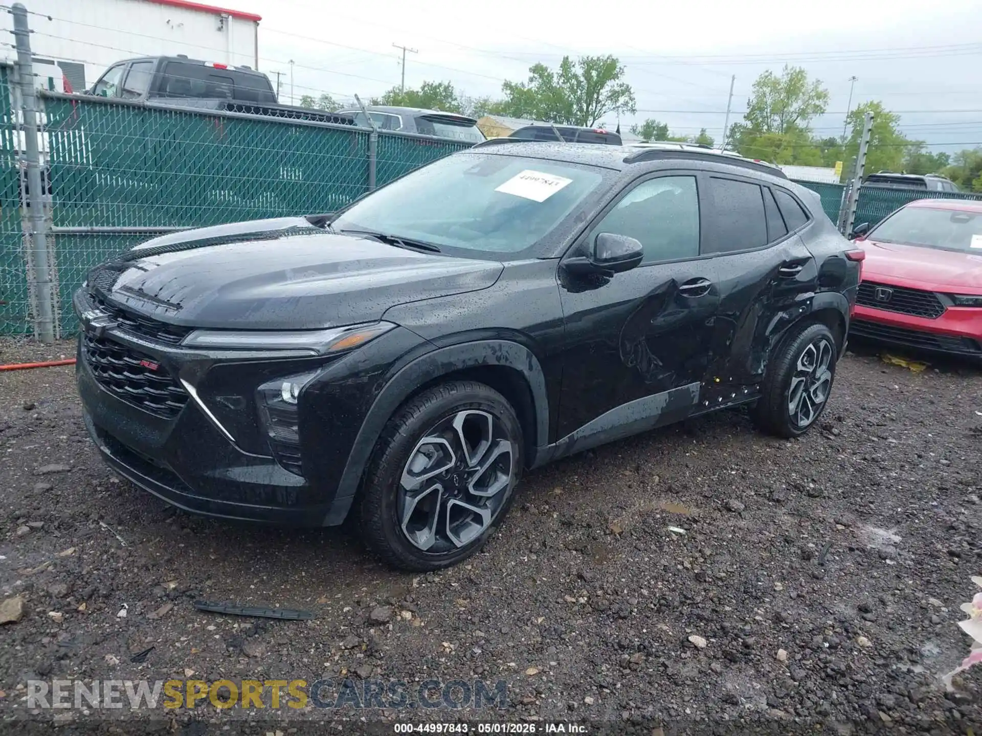 2 Photograph of a damaged car KL77LJEPXSC338554 CHEVROLET TRAX 2025