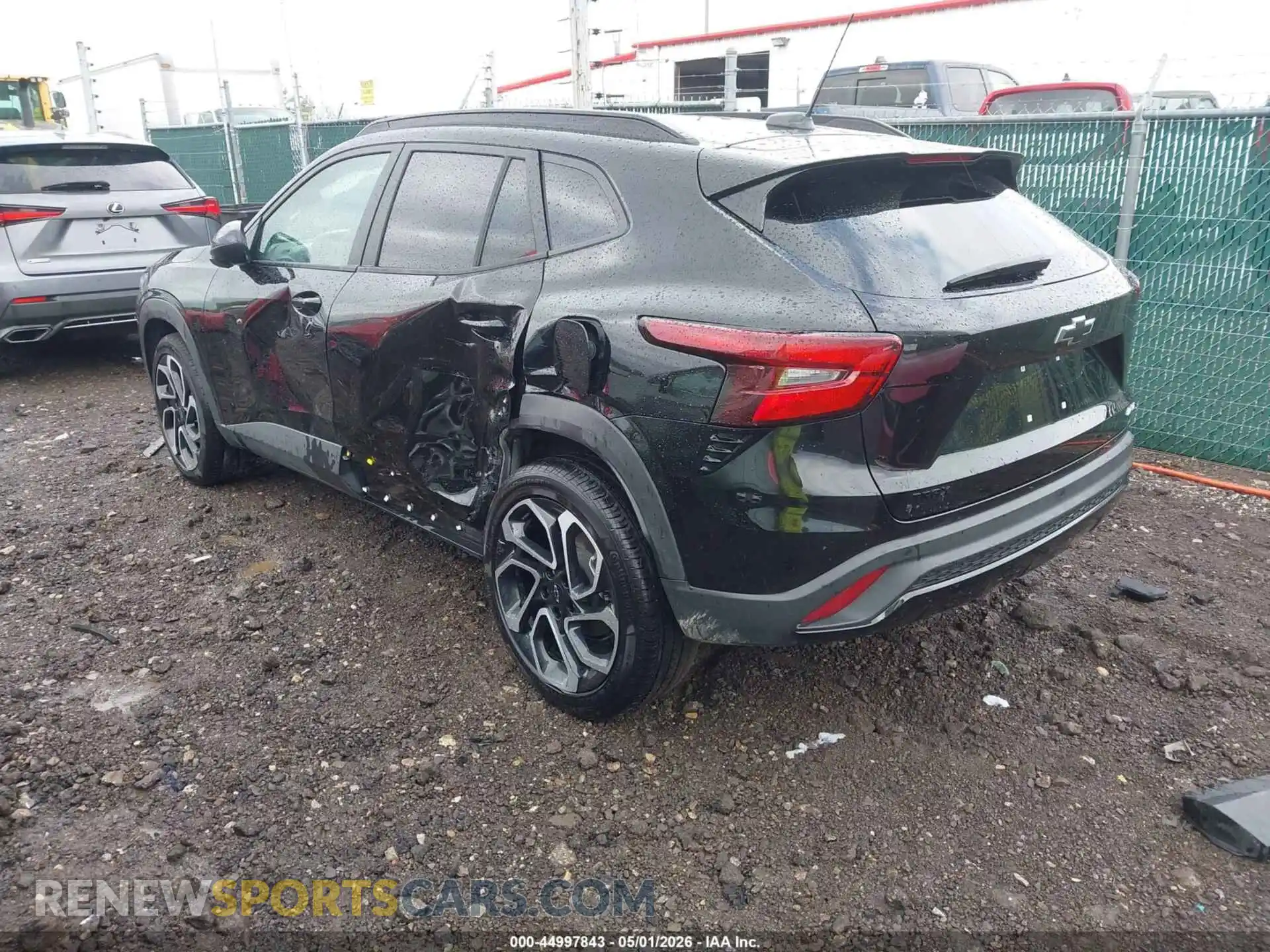 3 Photograph of a damaged car KL77LJEPXSC338554 CHEVROLET TRAX 2025