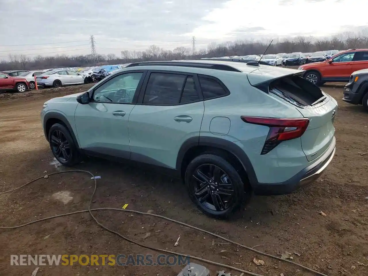 2 Photograph of a damaged car KL77LKEP0SC012378 CHEVROLET TRAX 2025