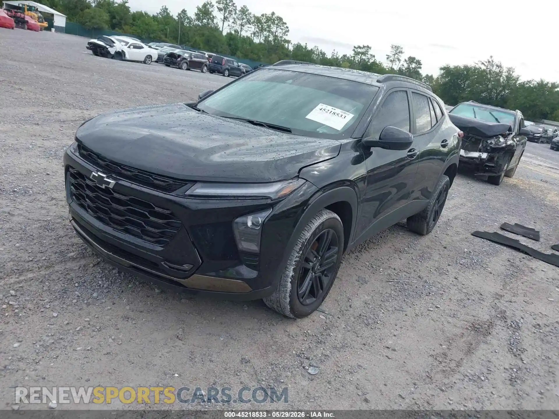 2 Photograph of a damaged car KL77LKEP0SC054808 CHEVROLET TRAX 2025