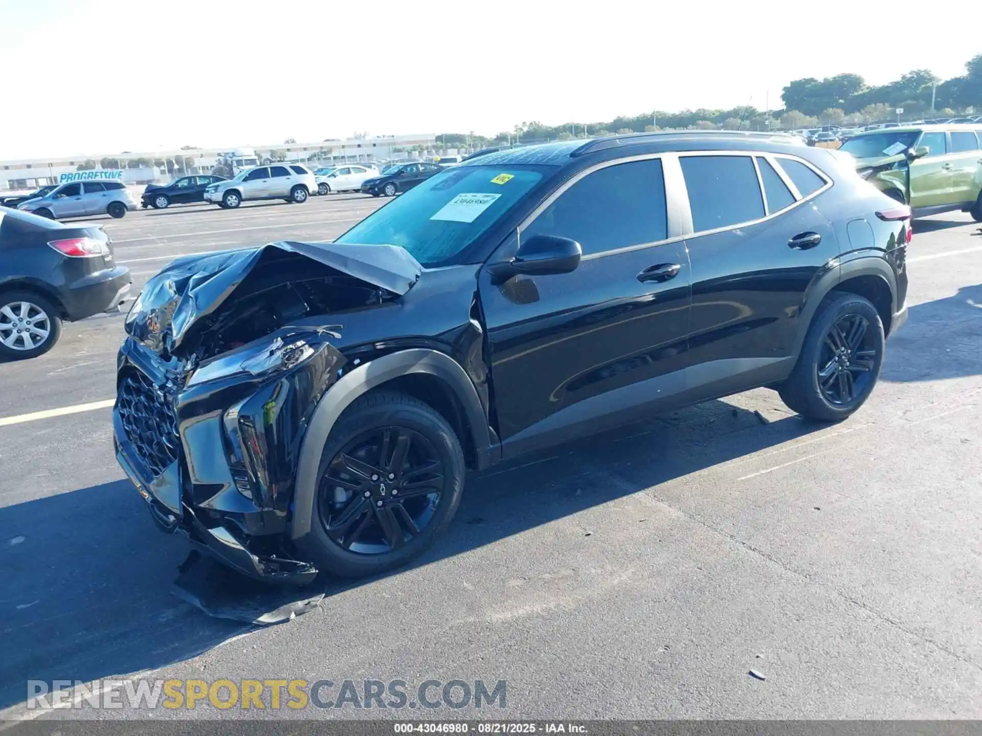 2 Photograph of a damaged car KL77LKEP0SC249761 CHEVROLET TRAX 2025