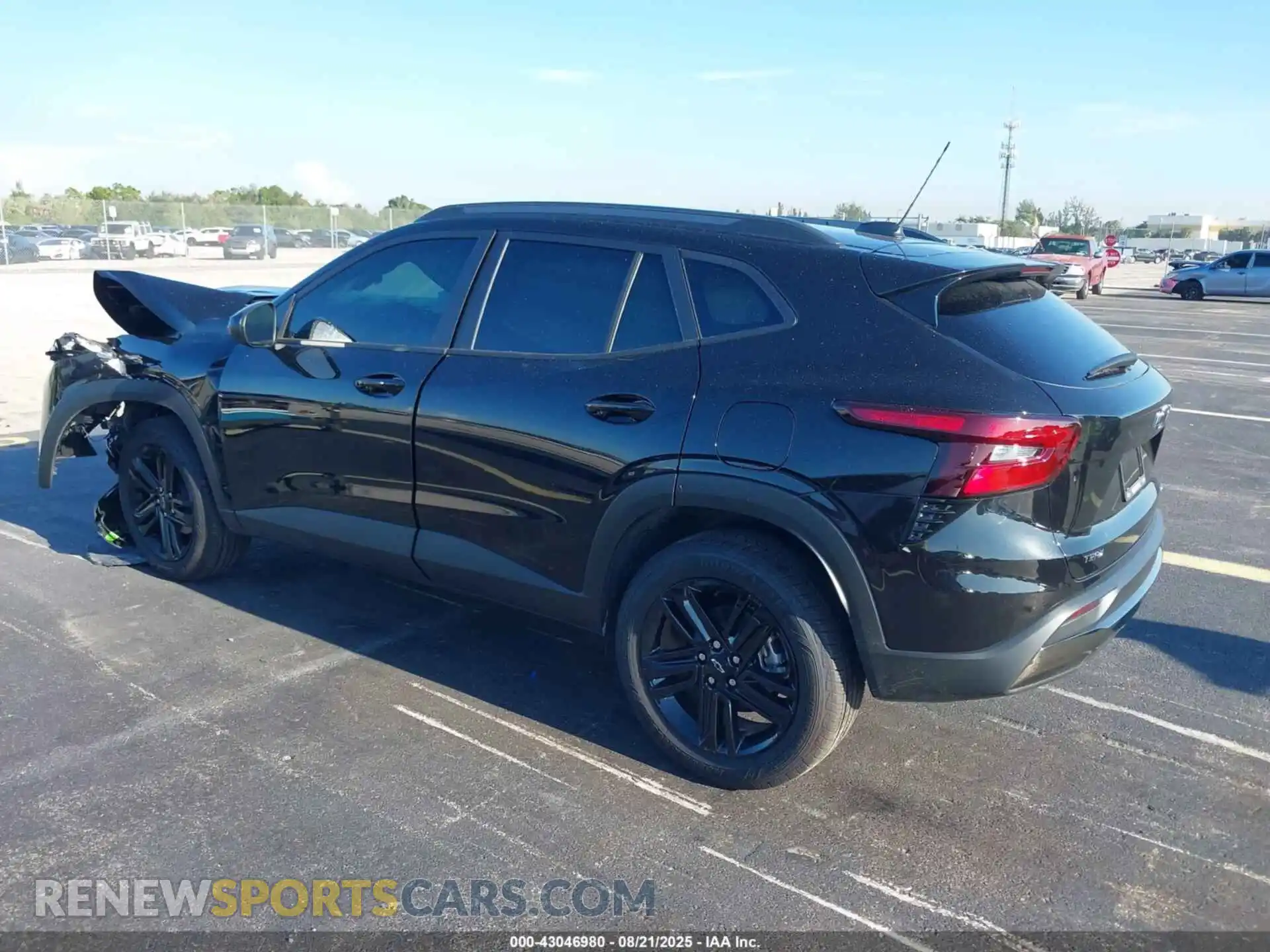 3 Photograph of a damaged car KL77LKEP0SC249761 CHEVROLET TRAX 2025