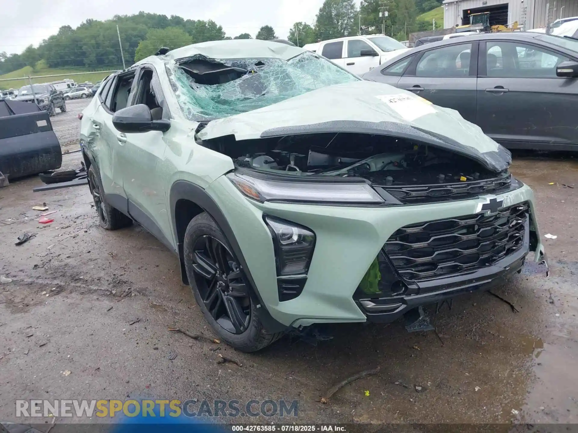 1 Photograph of a damaged car KL77LKEP0SC272909 CHEVROLET TRAX 2025