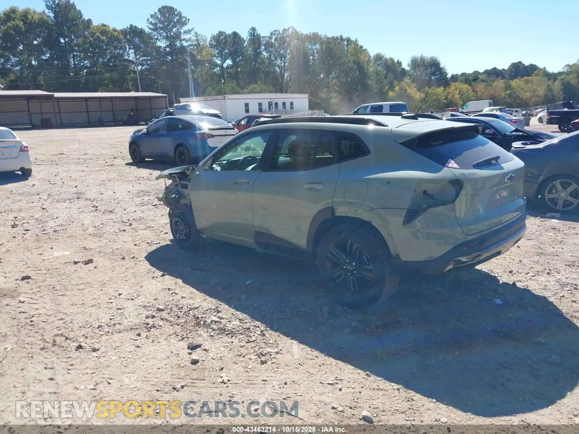 3 Photograph of a damaged car KL77LKEP0SC273445 CHEVROLET TRAX 2025