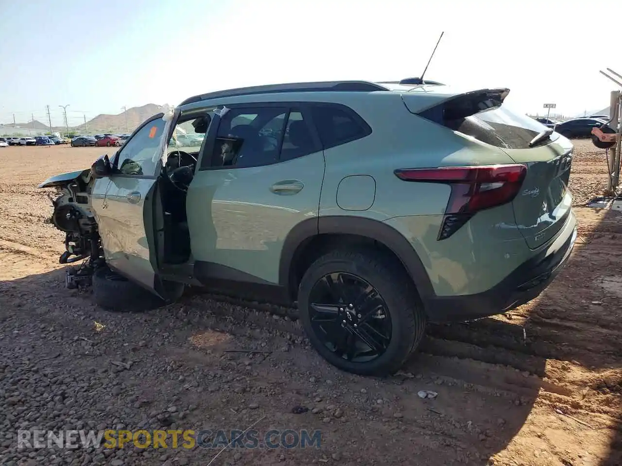 2 Photograph of a damaged car KL77LKEP1SC328677 CHEVROLET TRAX 2025