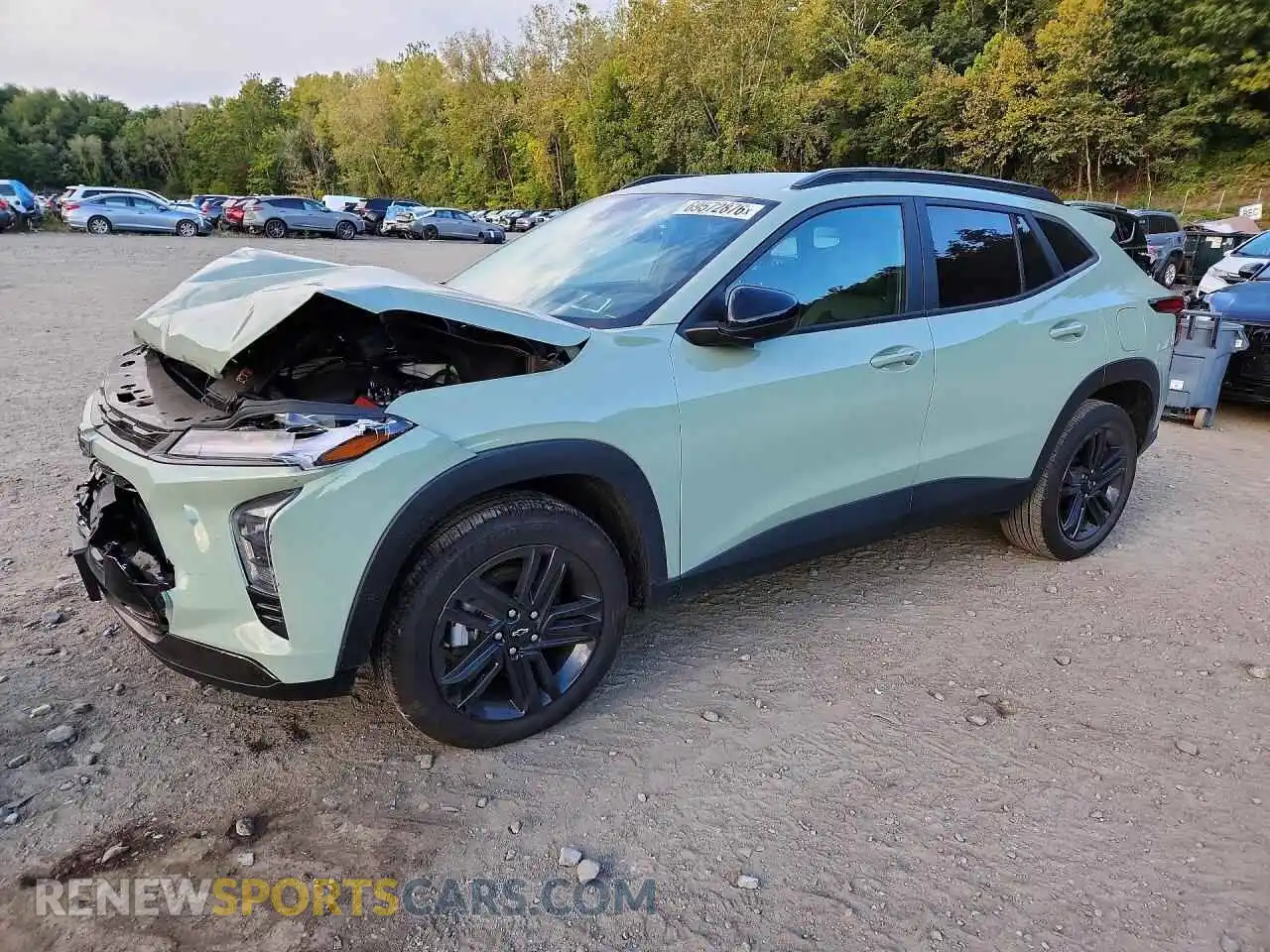 1 Photograph of a damaged car KL77LKEP2SC026332 CHEVROLET TRAX 2025