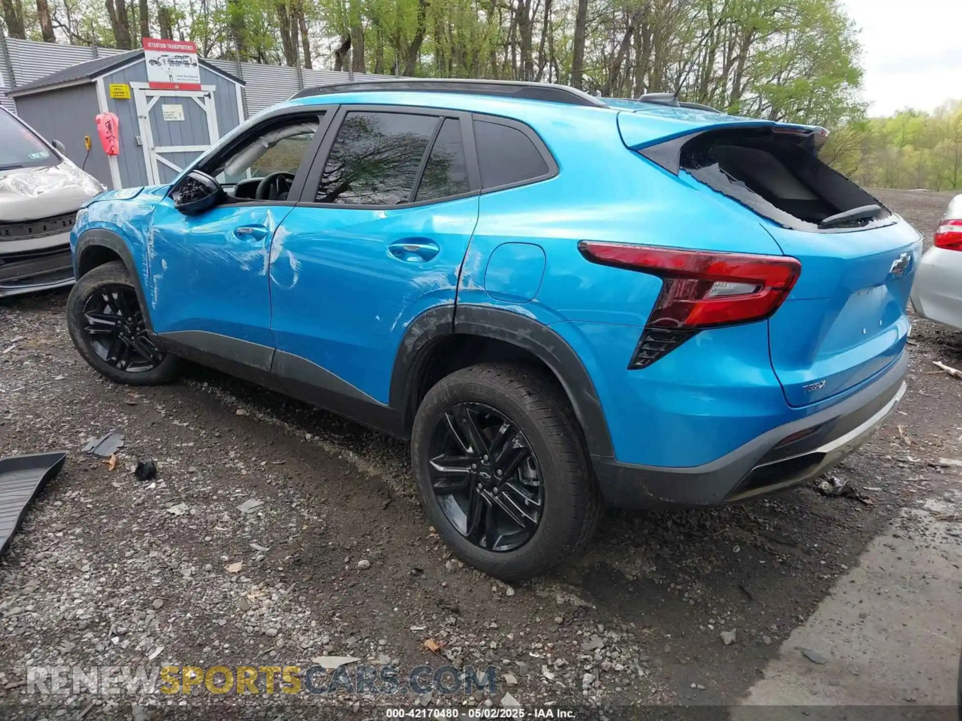 3 Photograph of a damaged car KL77LKEP2SC125720 CHEVROLET TRAX 2025