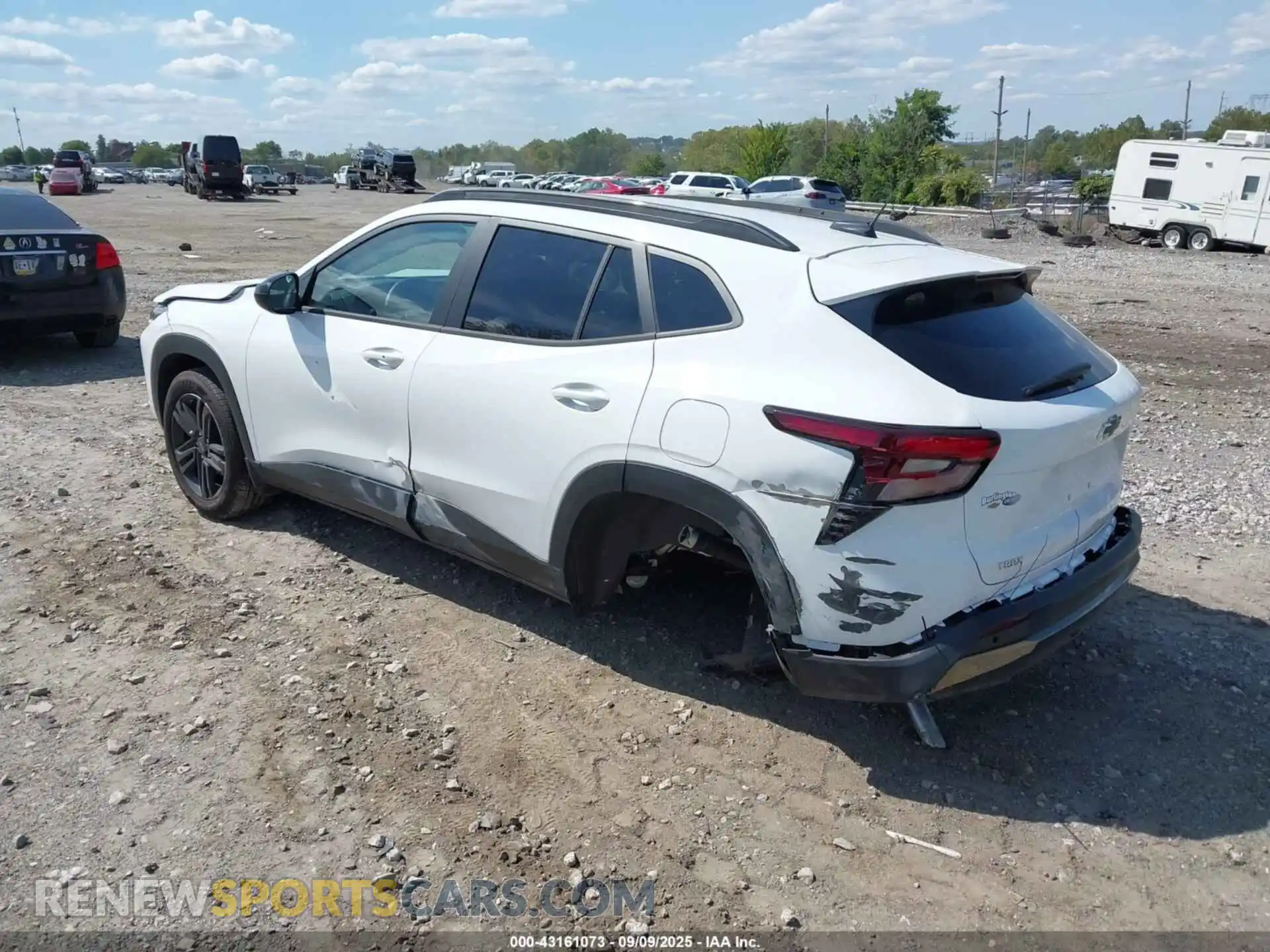 3 Photograph of a damaged car KL77LKEP2SC132795 CHEVROLET TRAX 2025