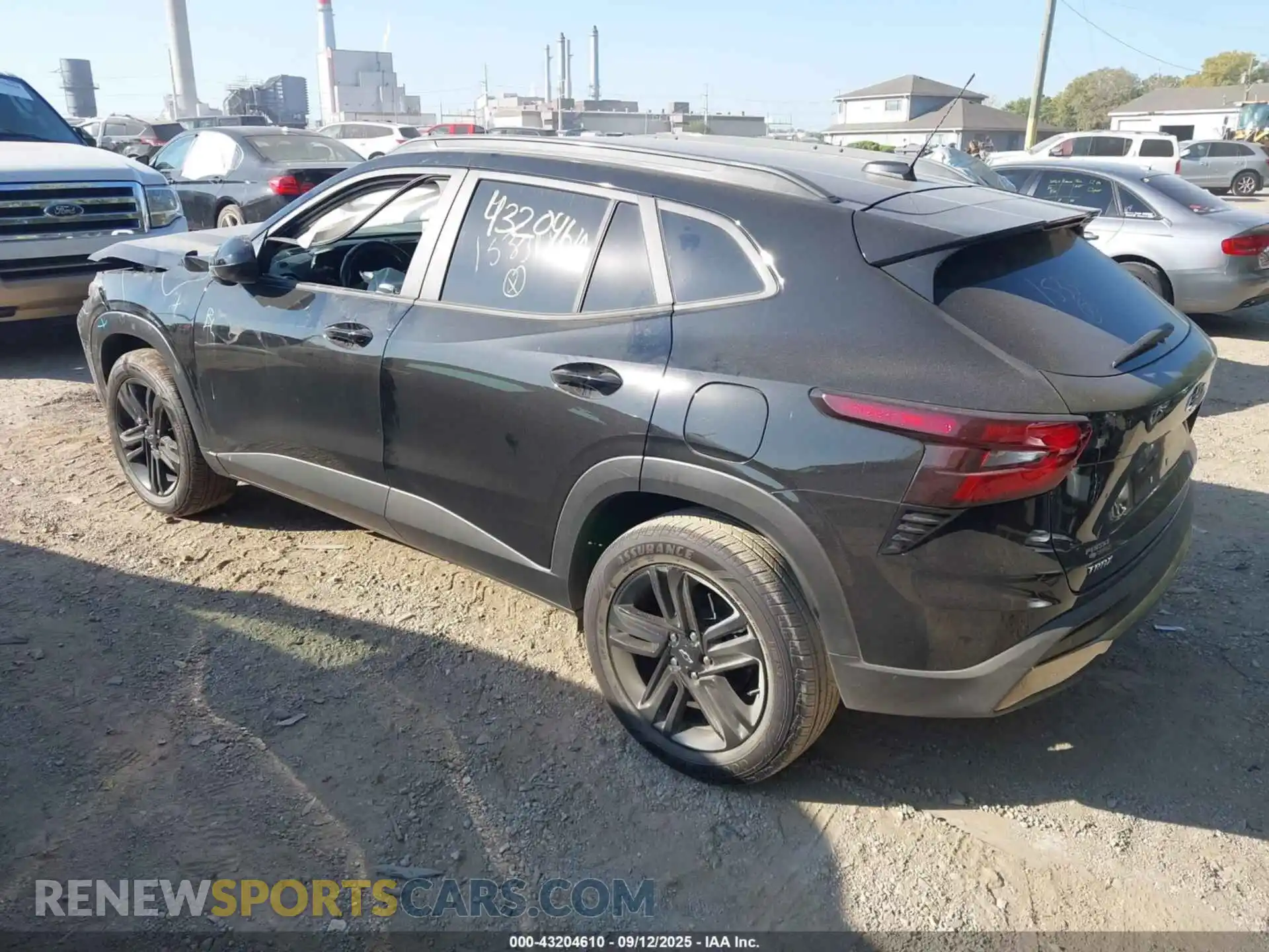 3 Photograph of a damaged car KL77LKEP2SC153341 CHEVROLET TRAX 2025