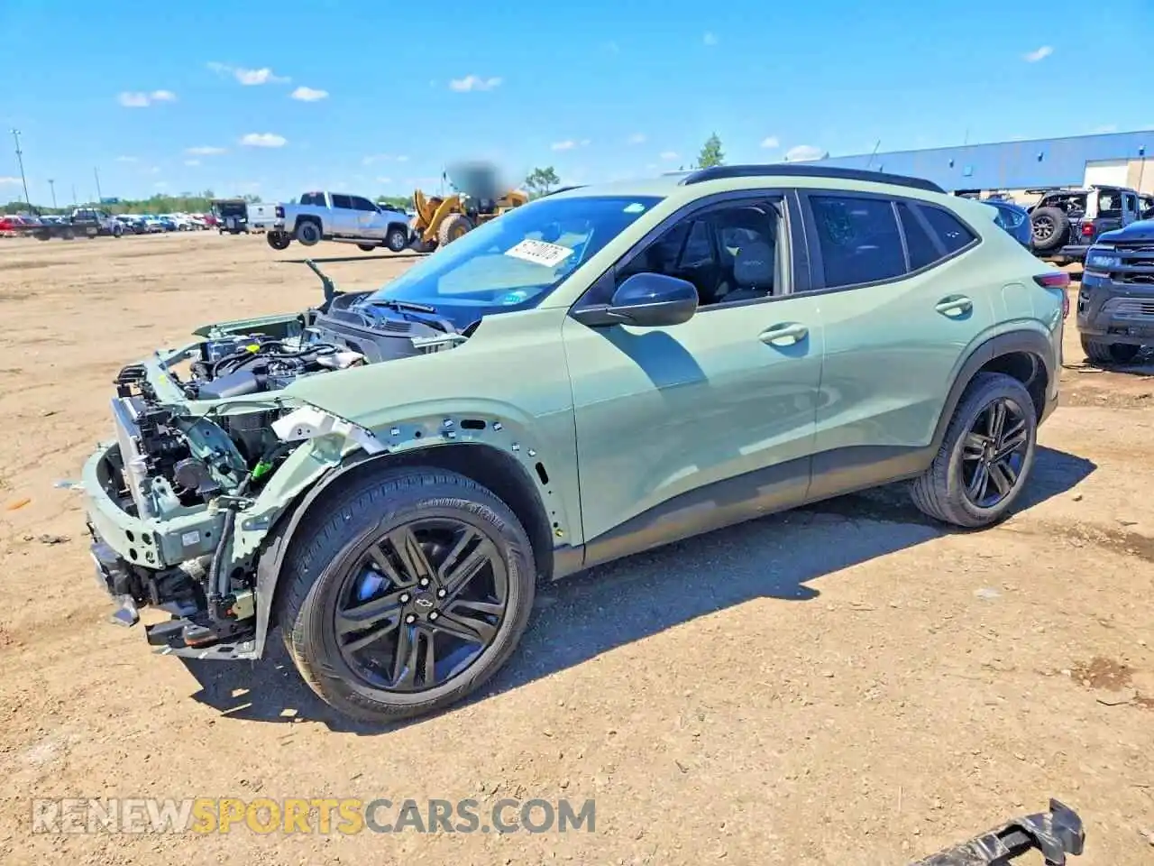 1 Photograph of a damaged car KL77LKEP2SC160905 CHEVROLET TRAX 2025