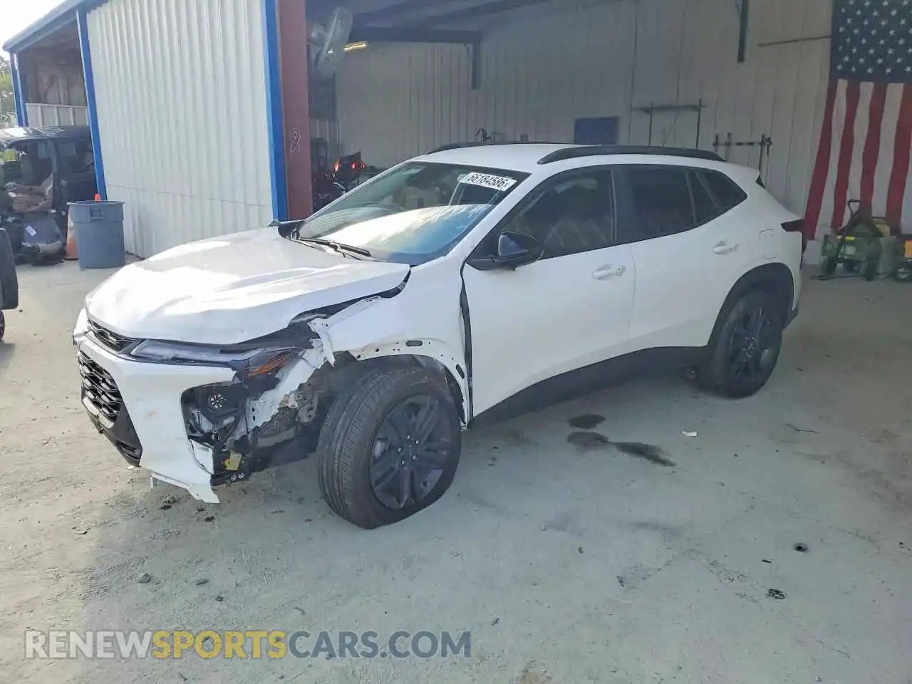 1 fotografías del automóvil dañado KL77LKEP2SC253343 CHEVROLET TRAX 2025