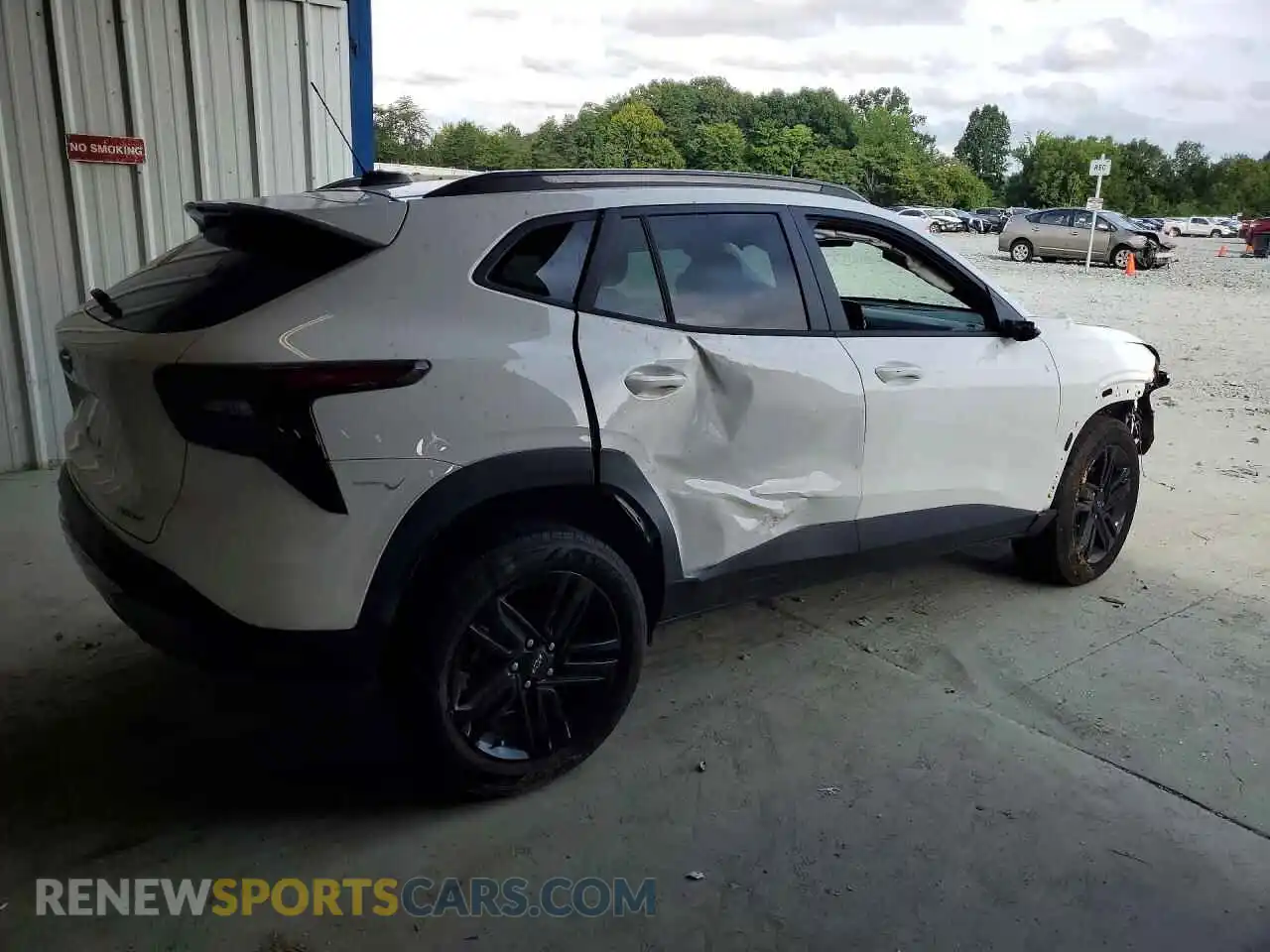 3 fotografías del automóvil dañado KL77LKEP2SC253343 CHEVROLET TRAX 2025