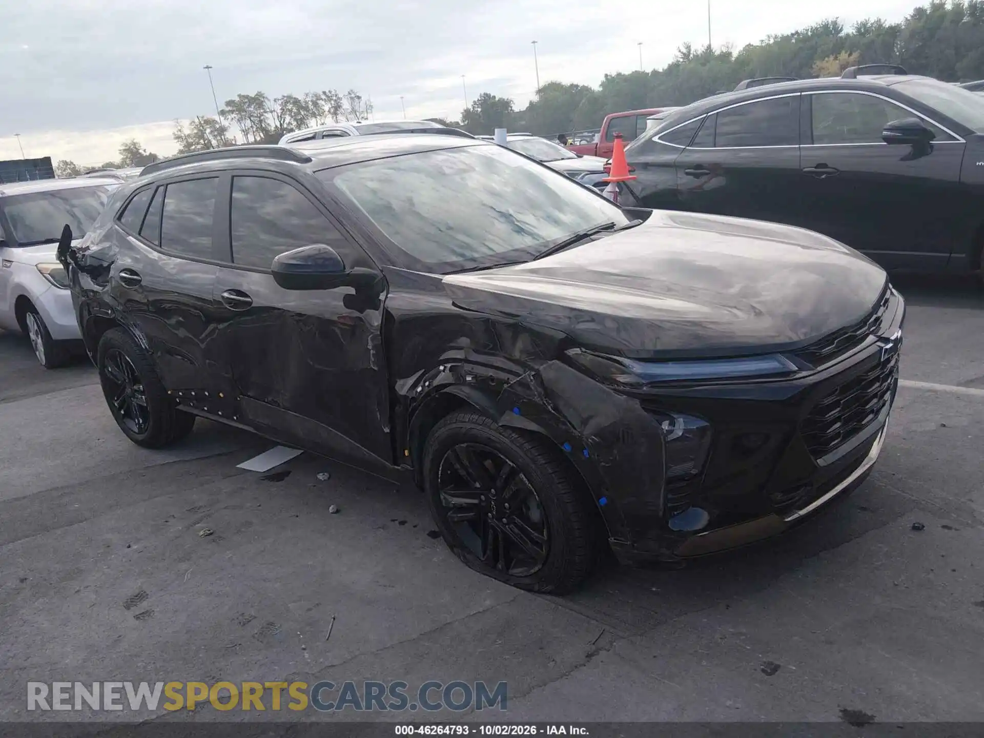1 Photograph of a damaged car KL77LKEP2SC324556 CHEVROLET TRAX 2025