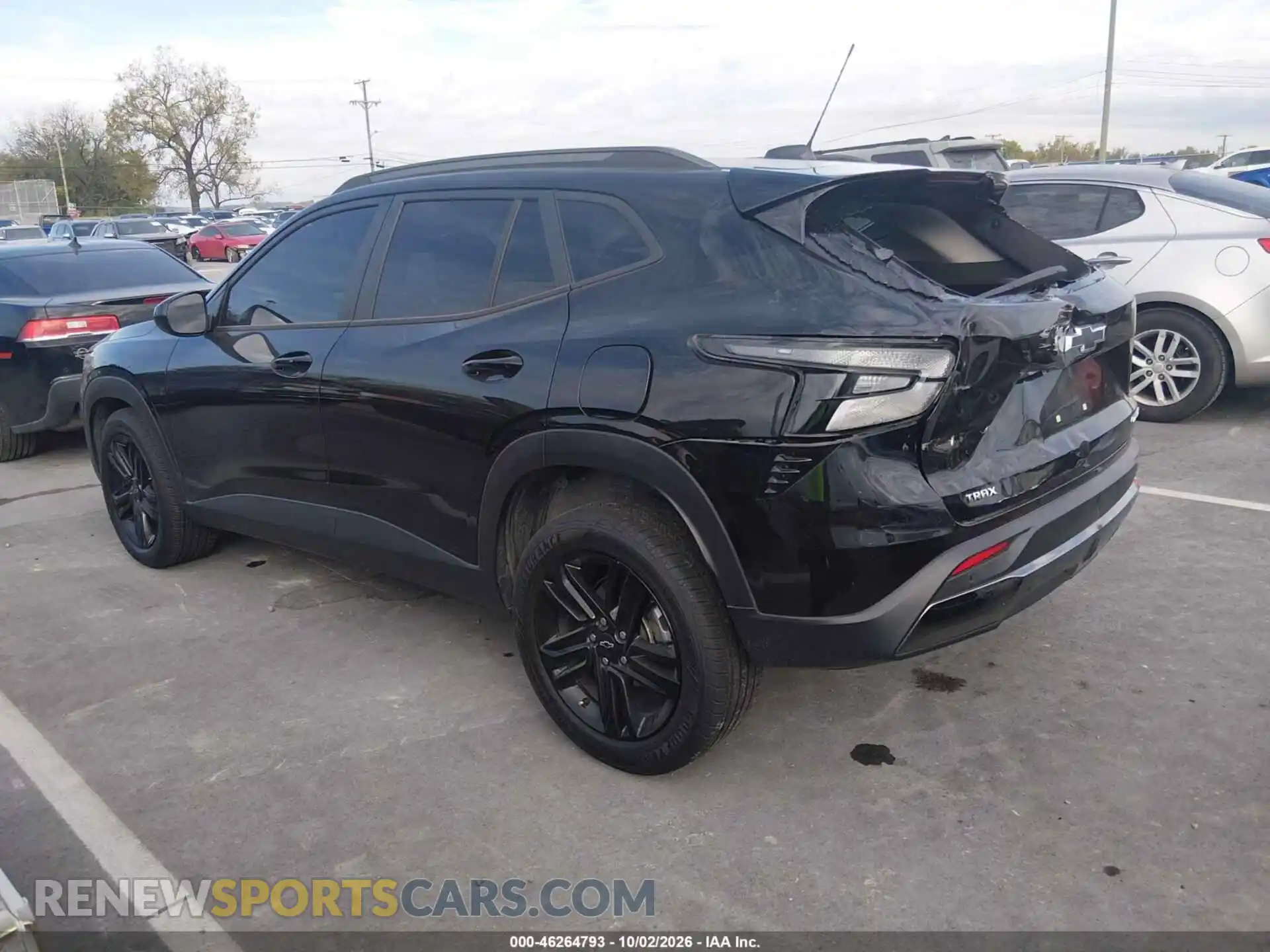 3 Photograph of a damaged car KL77LKEP2SC324556 CHEVROLET TRAX 2025