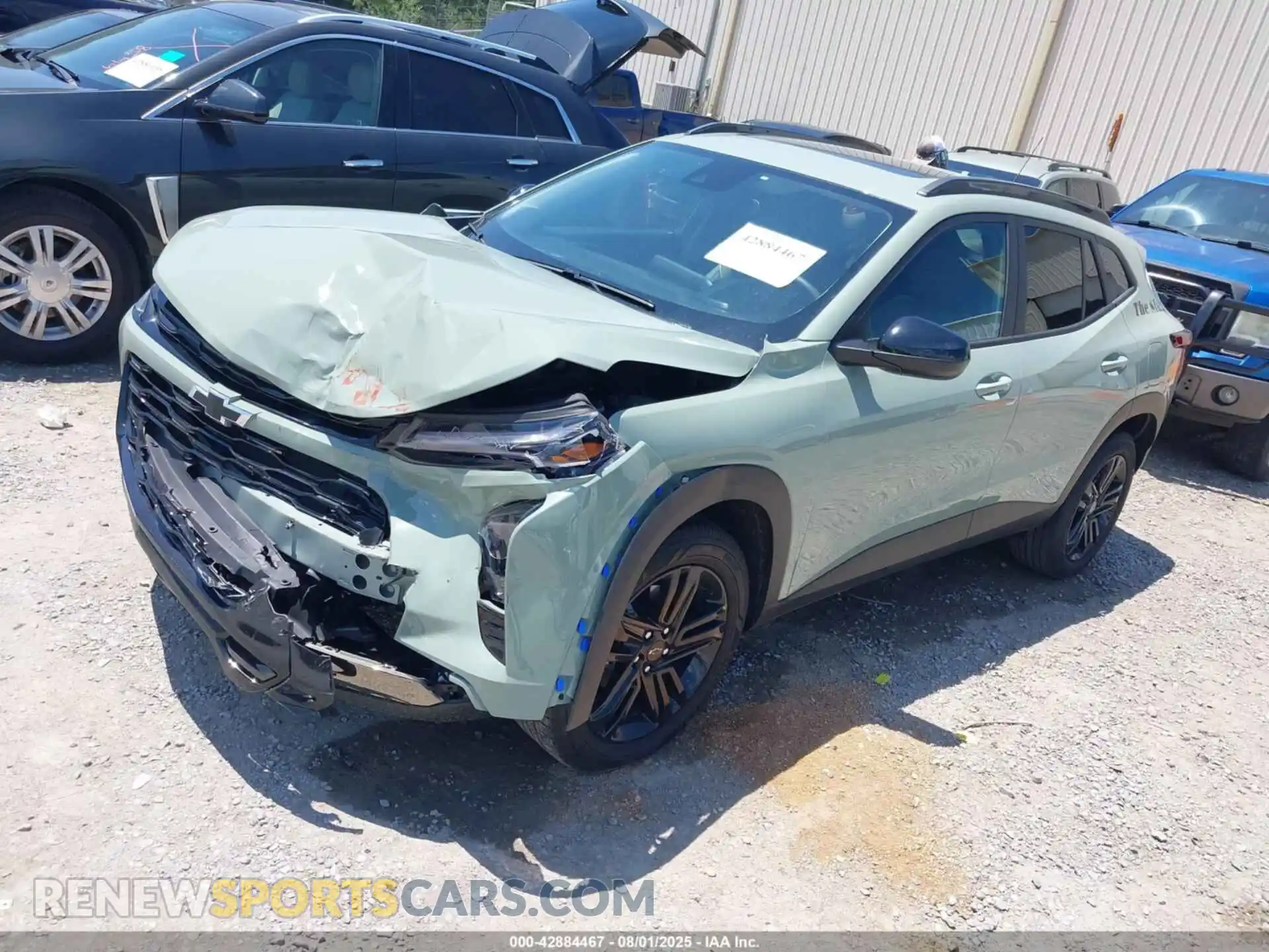 2 Photograph of a damaged car KL77LKEP3SC006008 CHEVROLET TRAX 2025