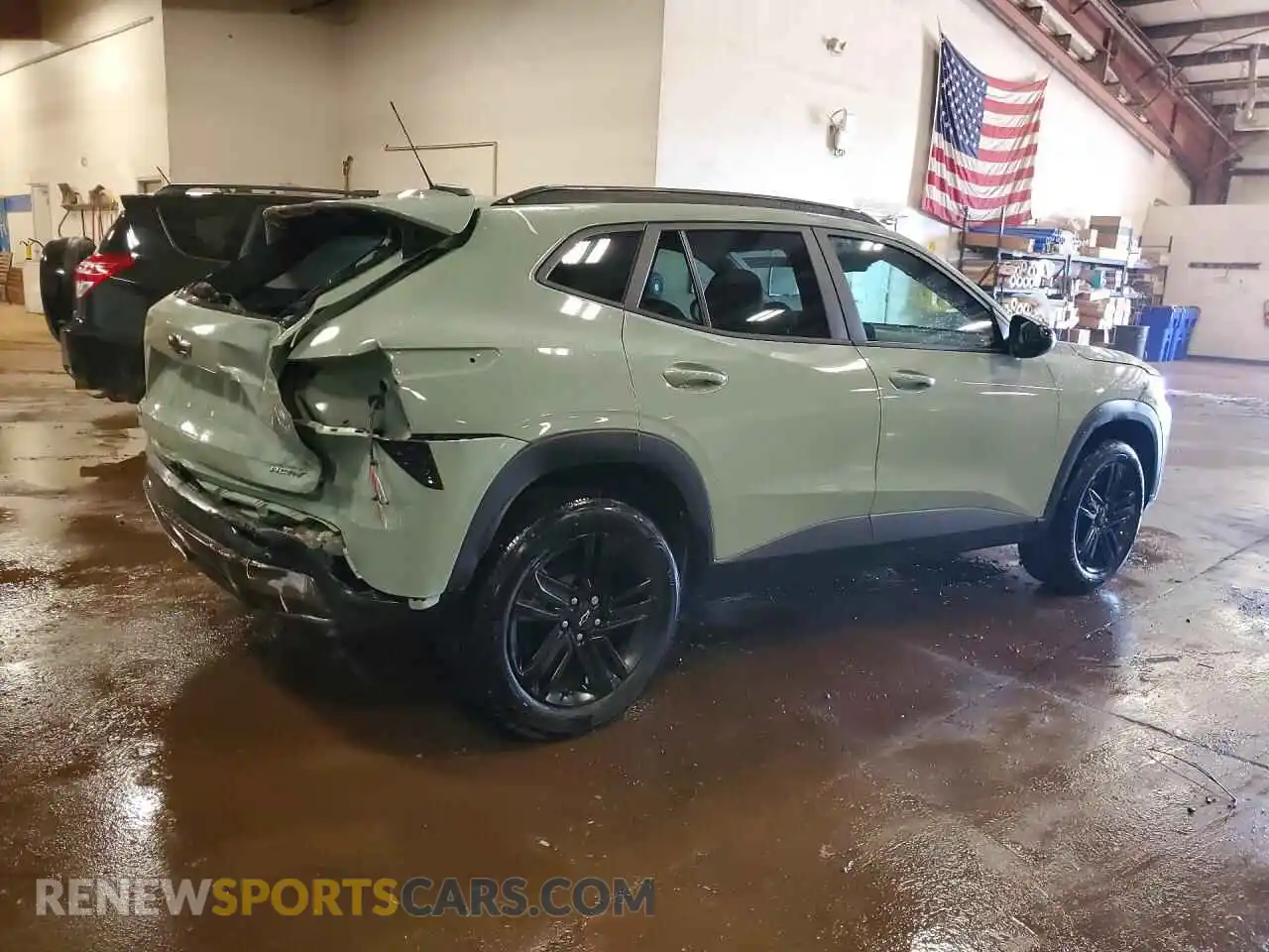 3 Photograph of a damaged car KL77LKEP3SC022533 CHEVROLET TRAX 2025