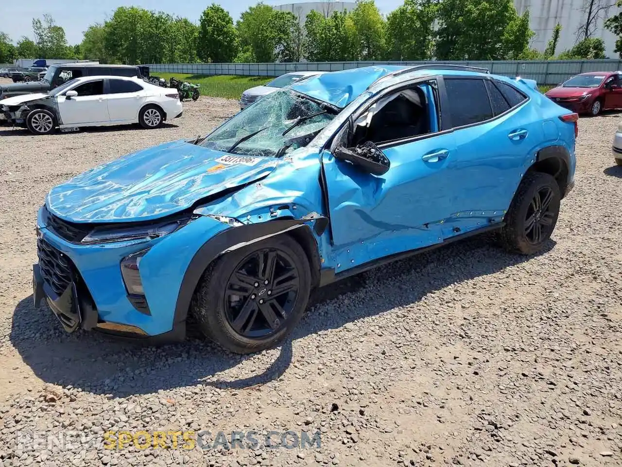 1 Photograph of a damaged car KL77LKEP3SC141005 CHEVROLET TRAX 2025