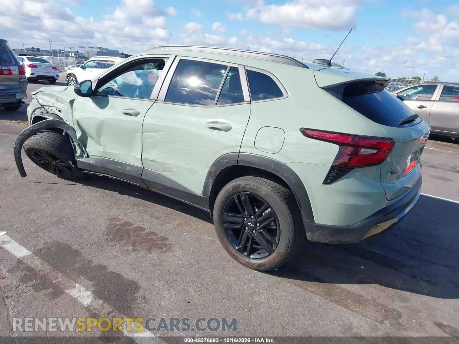 3 Photograph of a damaged car KL77LKEP3SC181598 CHEVROLET TRAX 2025