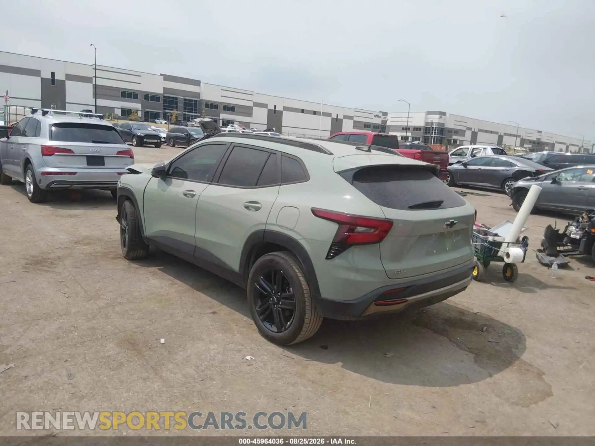 3 Фотография поврежденного автомобиля KL77LKEP3SC206063 CHEVROLET TRAX 2025