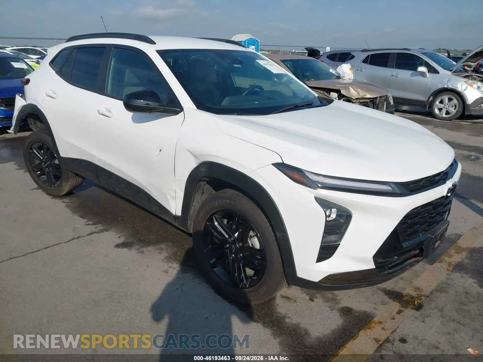 1 fotografías del automóvil dañado KL77LKEP4SC048557 CHEVROLET TRAX 2025