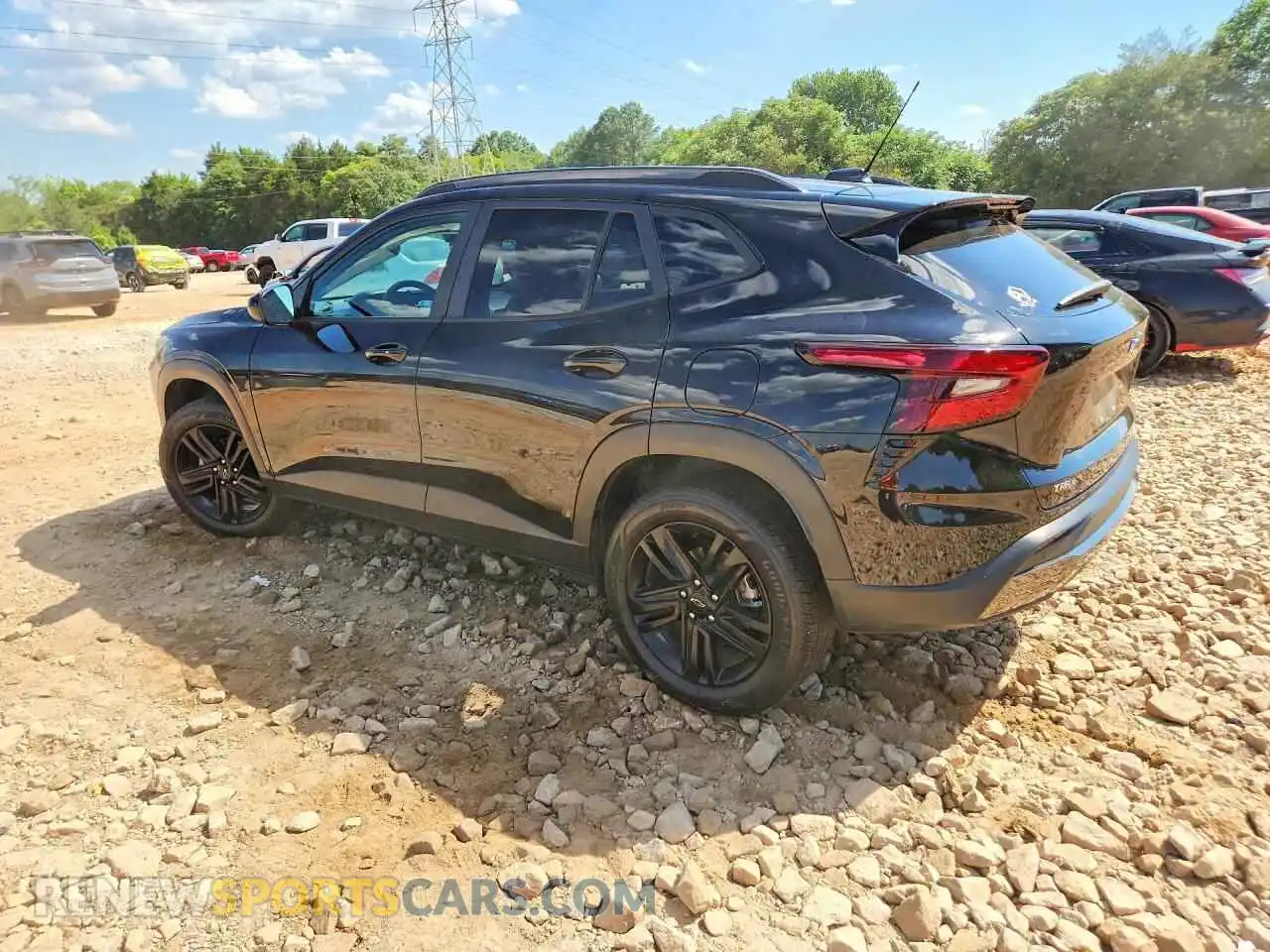 2 fotografías del automóvil dañado KL77LKEP5SC032948 CHEVROLET TRAX 2025