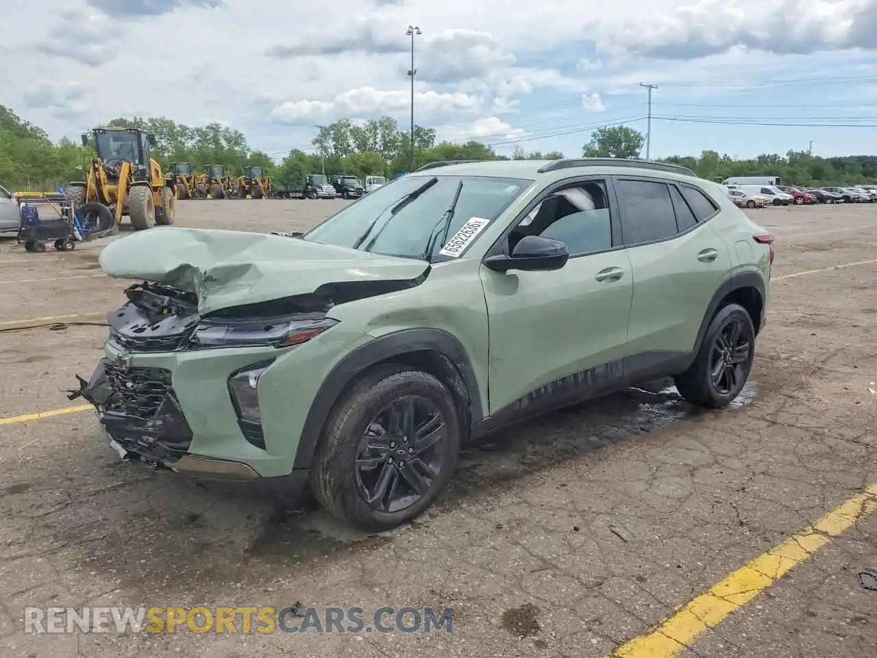 1 Photograph of a damaged car KL77LKEP6SC021084 CHEVROLET TRAX 2025