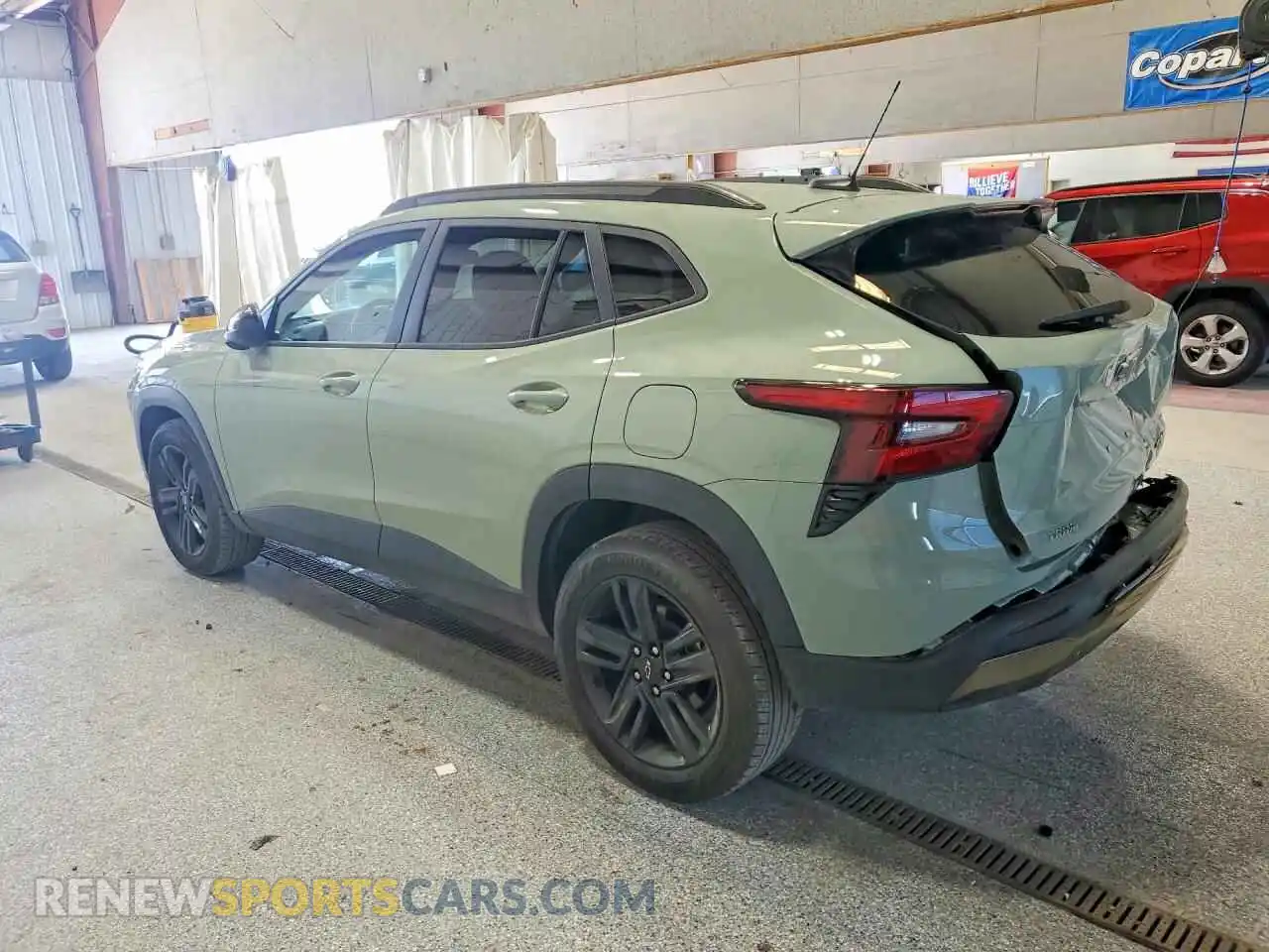 2 Photograph of a damaged car KL77LKEP6SC086369 CHEVROLET TRAX 2025