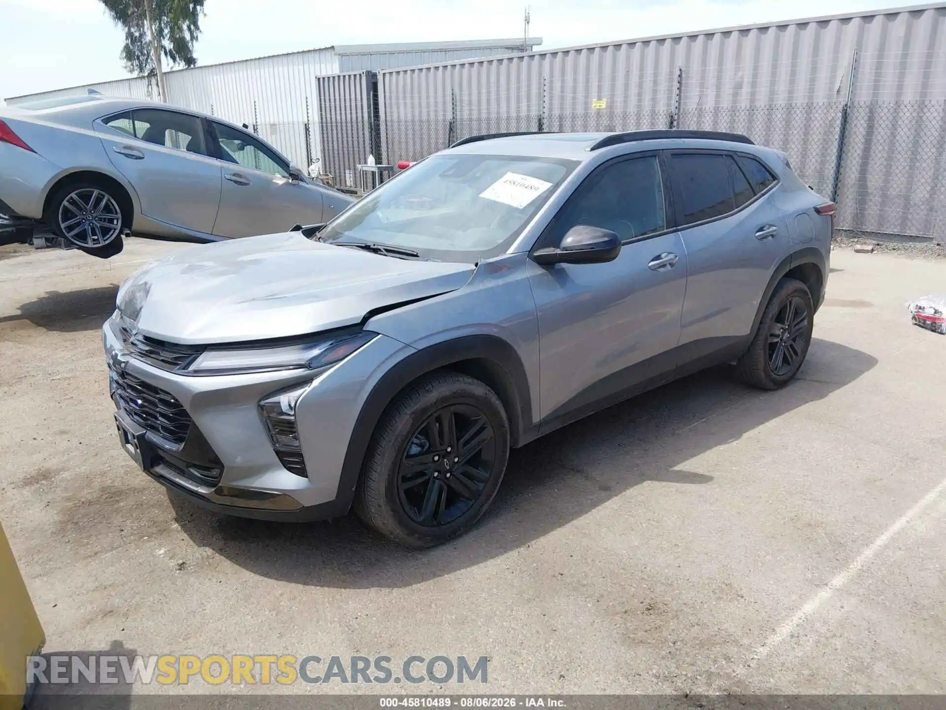 2 Фотография поврежденного автомобиля KL77LKEP6SC145131 CHEVROLET TRAX 2025