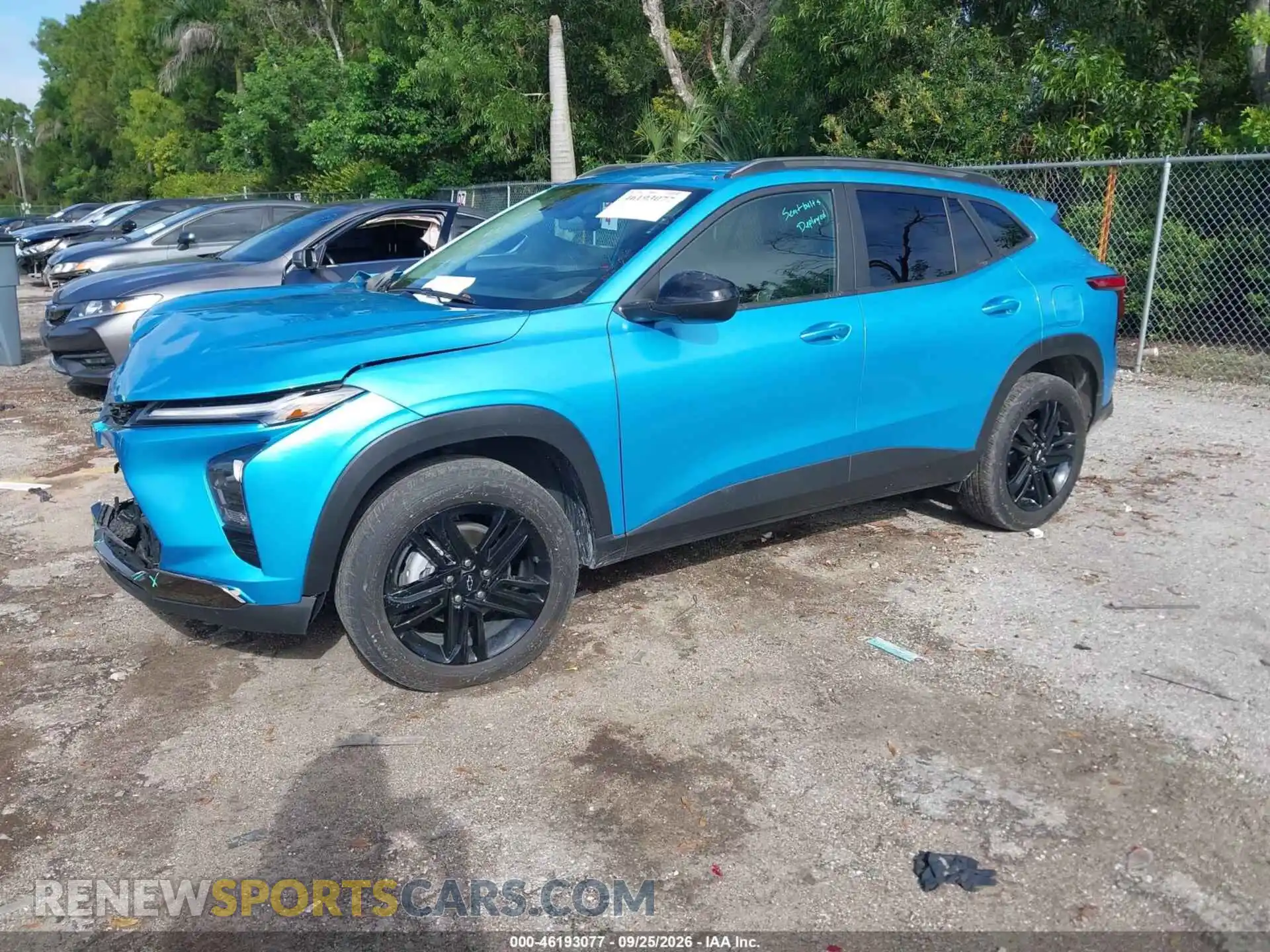 2 Photograph of a damaged car KL77LKEP6SC169767 CHEVROLET TRAX 2025
