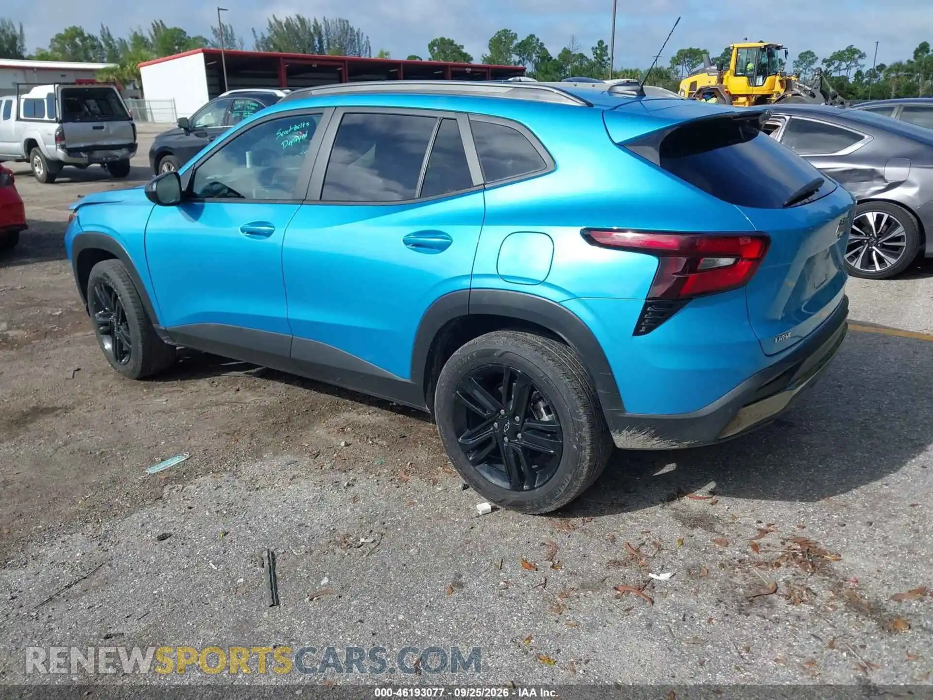 3 Photograph of a damaged car KL77LKEP6SC169767 CHEVROLET TRAX 2025