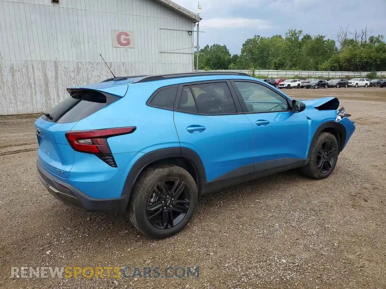 3 Photograph of a damaged car KL77LKEP6SC189940 CHEVROLET TRAX 2025