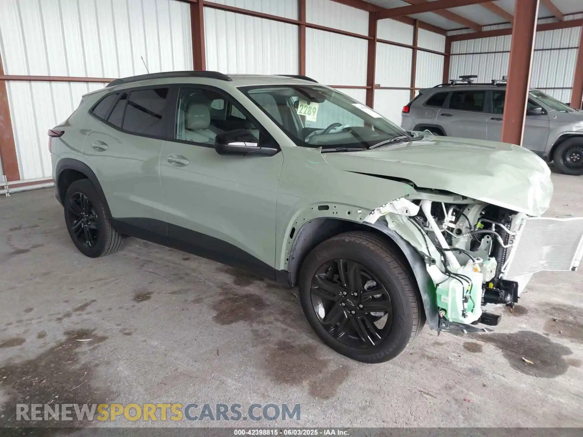 1 fotografías del automóvil dañado KL77LKEP6SC218174 CHEVROLET TRAX 2025