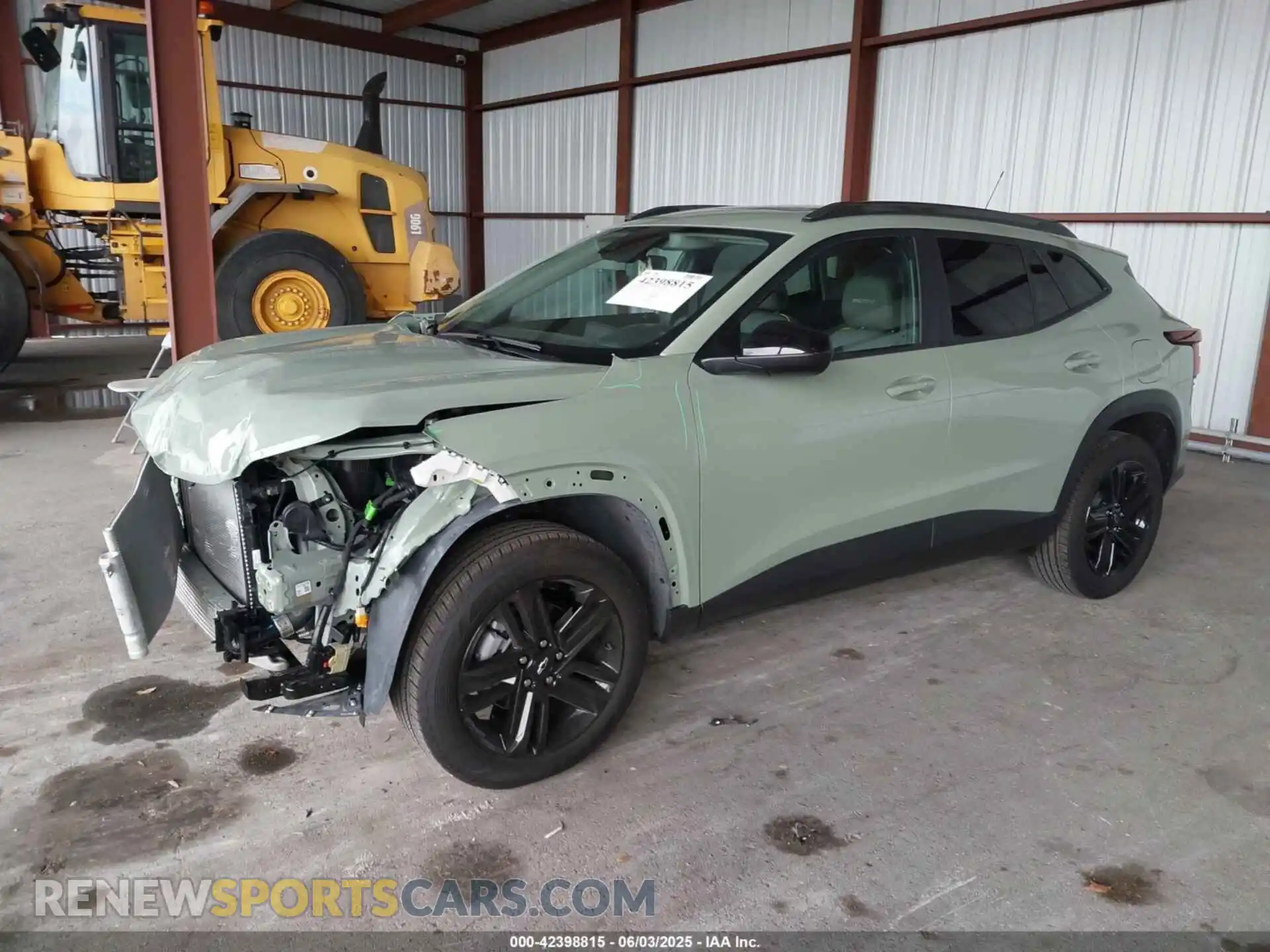 2 fotografías del automóvil dañado KL77LKEP6SC218174 CHEVROLET TRAX 2025