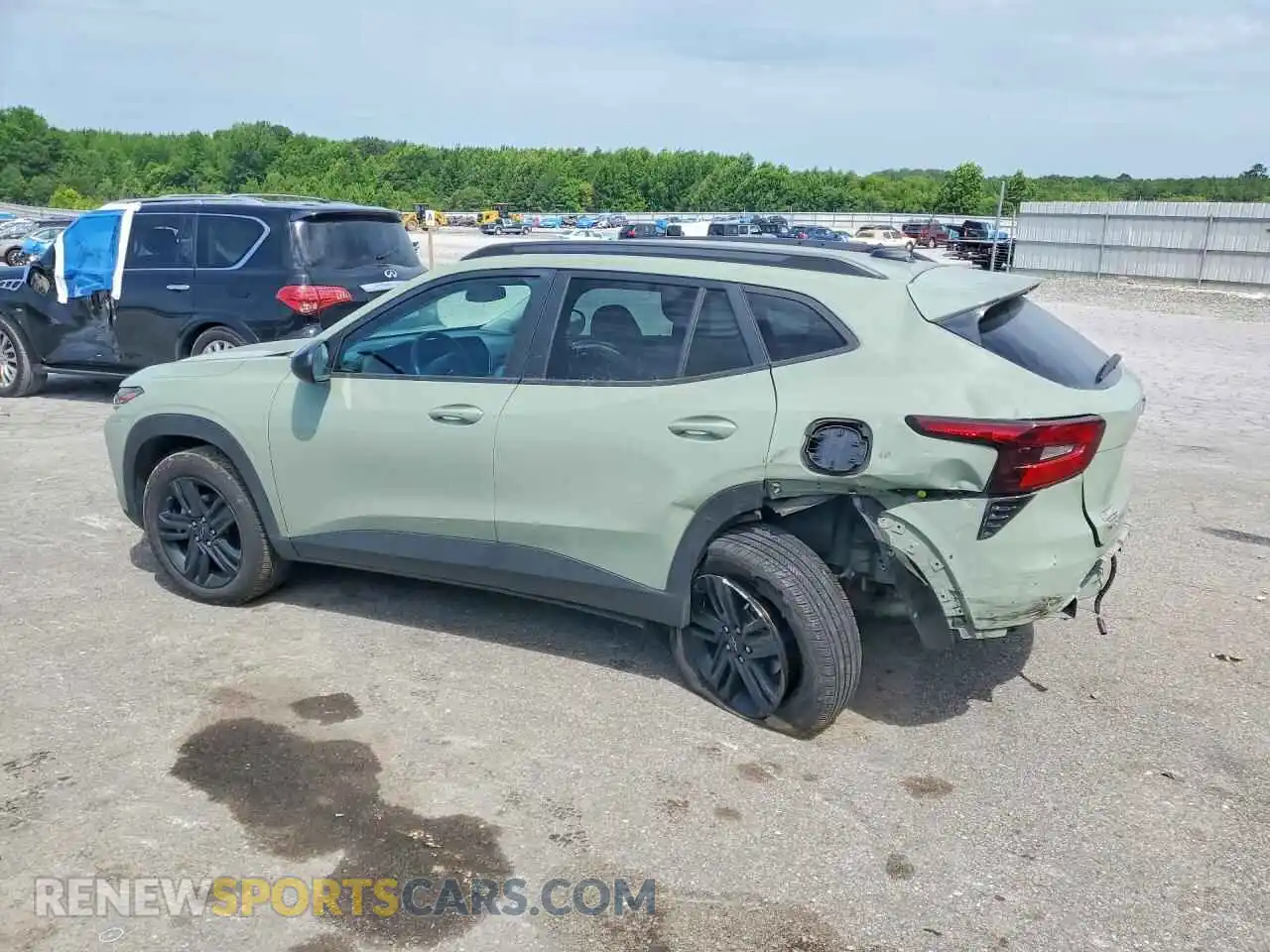 2 Photograph of a damaged car KL77LKEP7SC081262 CHEVROLET TRAX 2025
