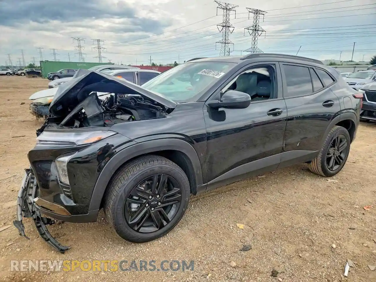 1 Photograph of a damaged car KL77LKEP7SC135949 CHEVROLET TRAX 2025
