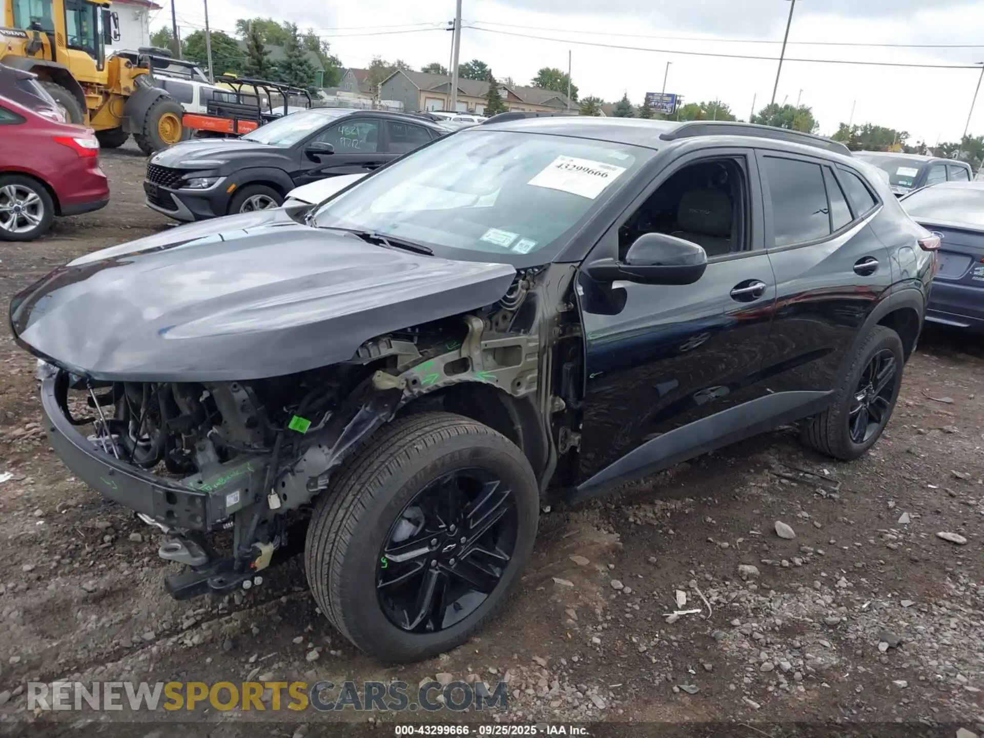 2 Photograph of a damaged car KL77LKEP7SC147700 CHEVROLET TRAX 2025