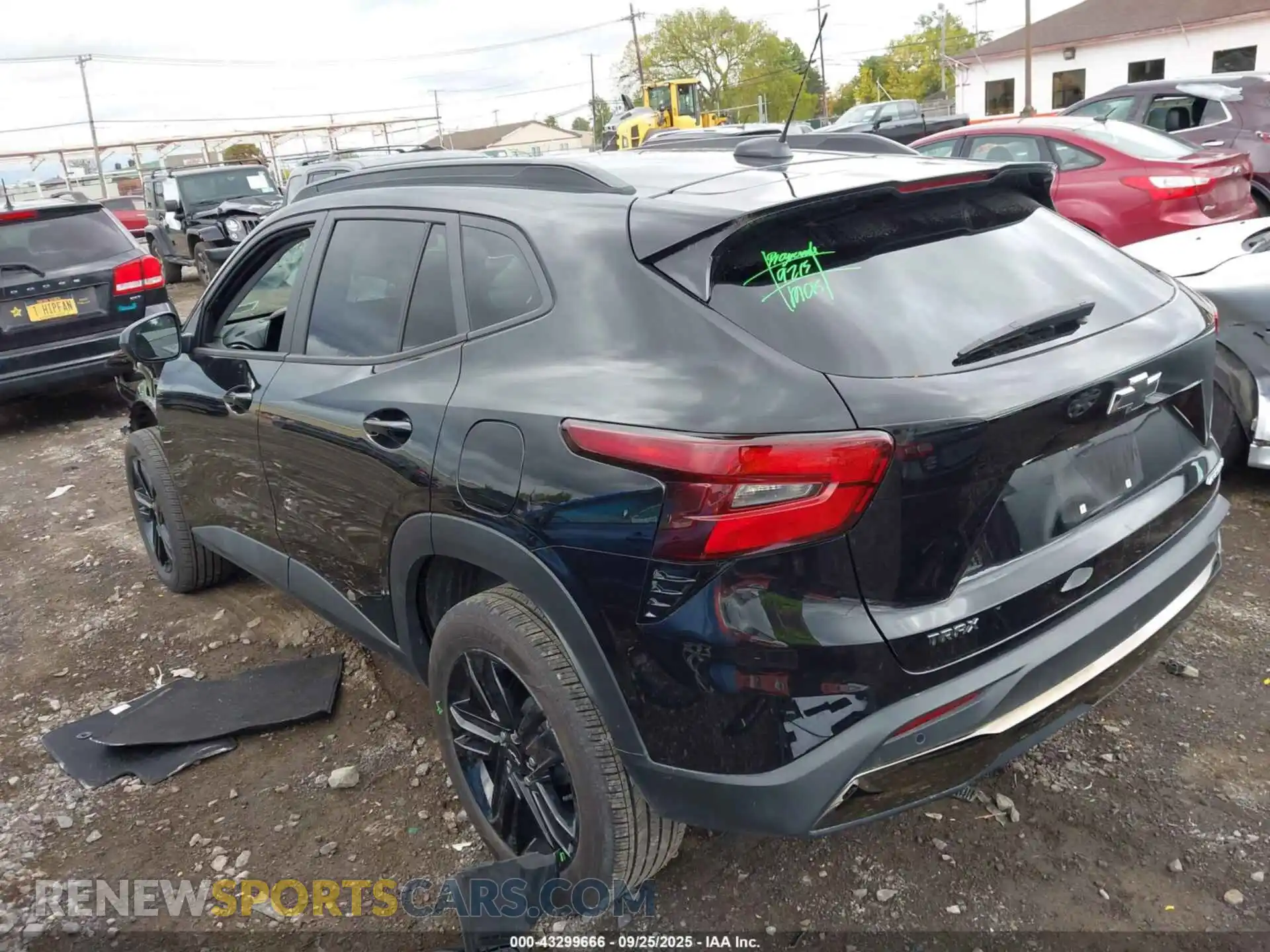 3 Photograph of a damaged car KL77LKEP7SC147700 CHEVROLET TRAX 2025