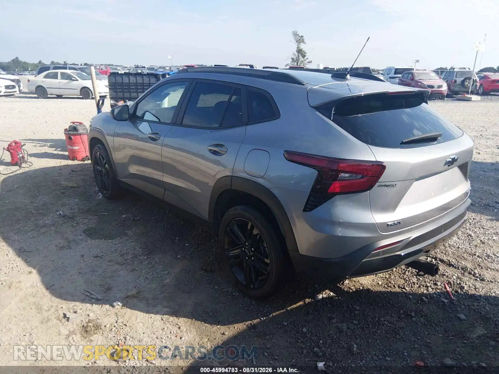 3 fotografías del automóvil dañado KL77LKEP7SC156736 CHEVROLET TRAX 2025