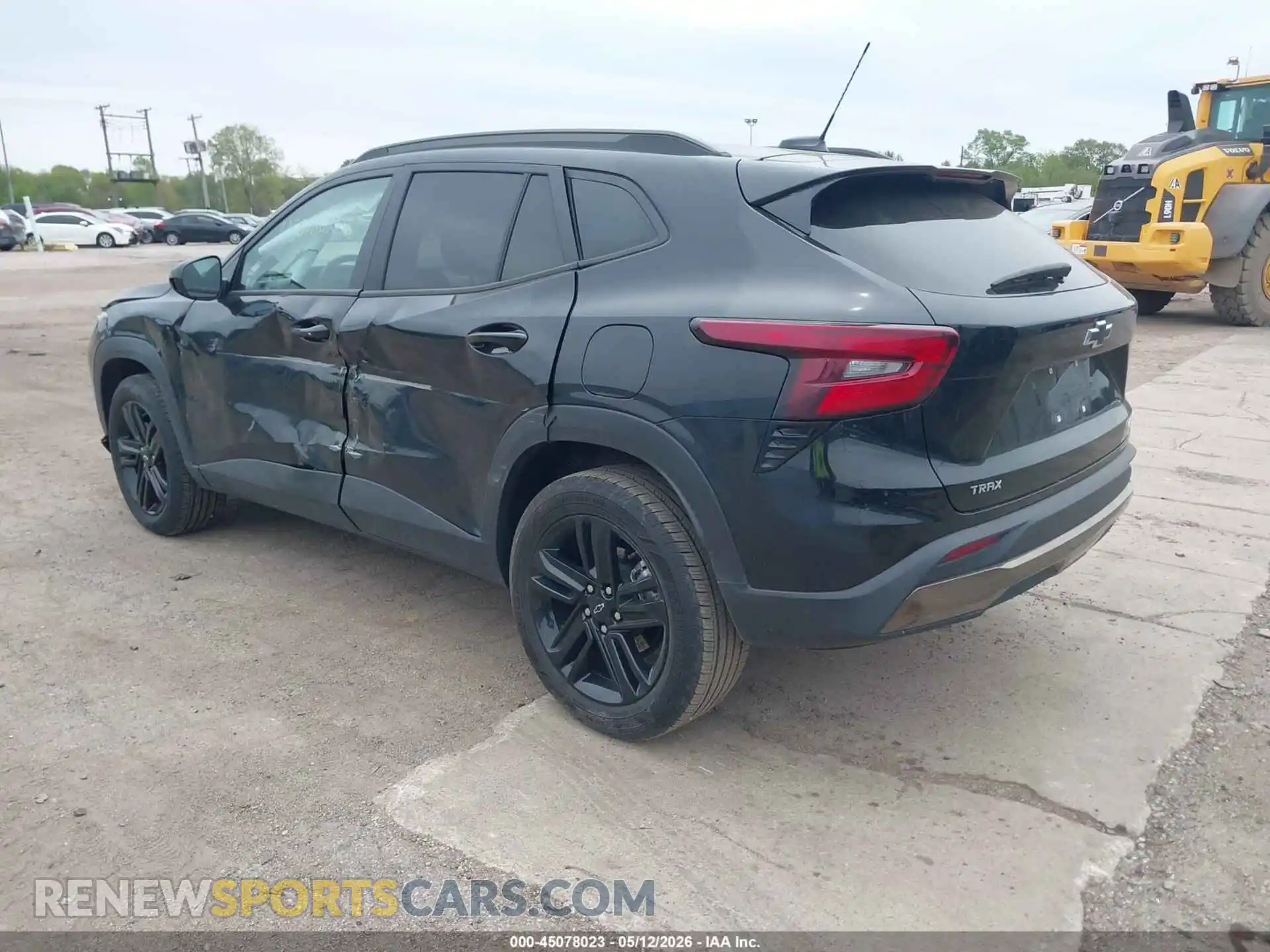 3 Фотография поврежденного автомобиля KL77LKEP7SC213534 CHEVROLET TRAX 2025