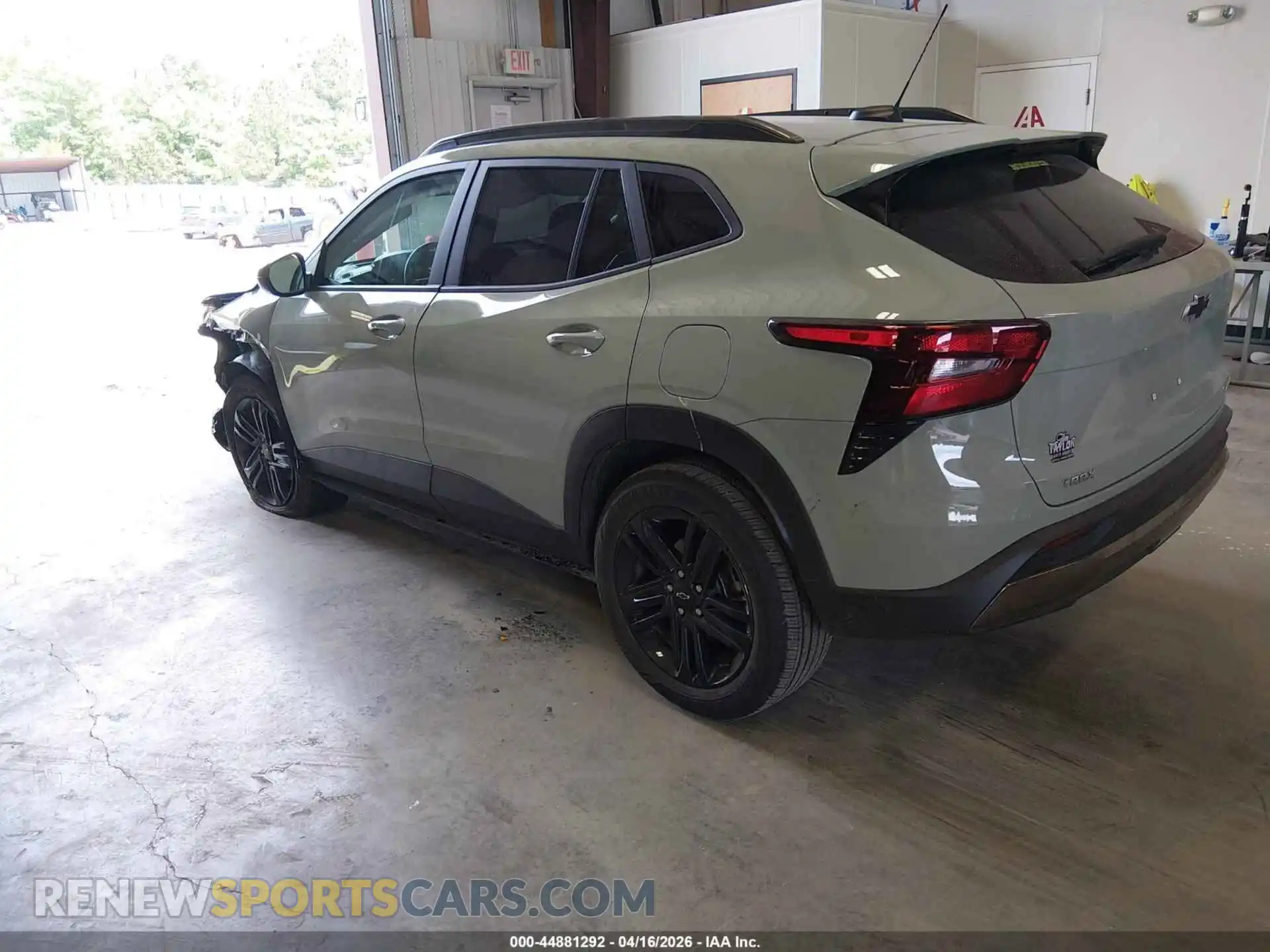 3 Photograph of a damaged car KL77LKEP7SC274866 CHEVROLET TRAX 2025