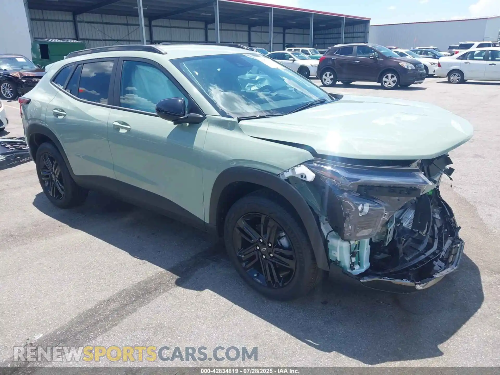 1 Photograph of a damaged car KL77LKEP7SC306148 CHEVROLET TRAX 2025