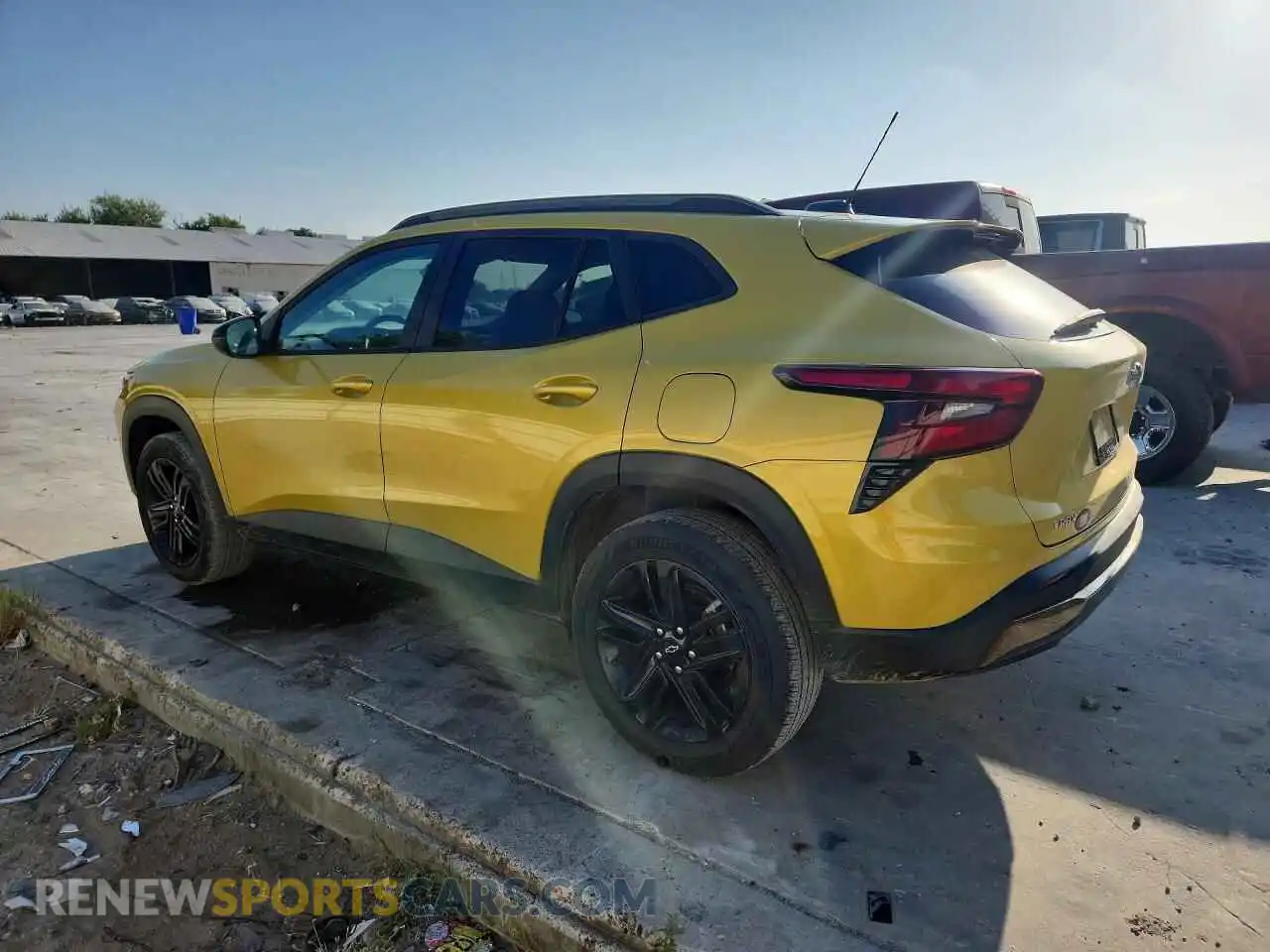 2 fotografías del automóvil dañado KL77LKEP8SC098040 CHEVROLET TRAX 2025