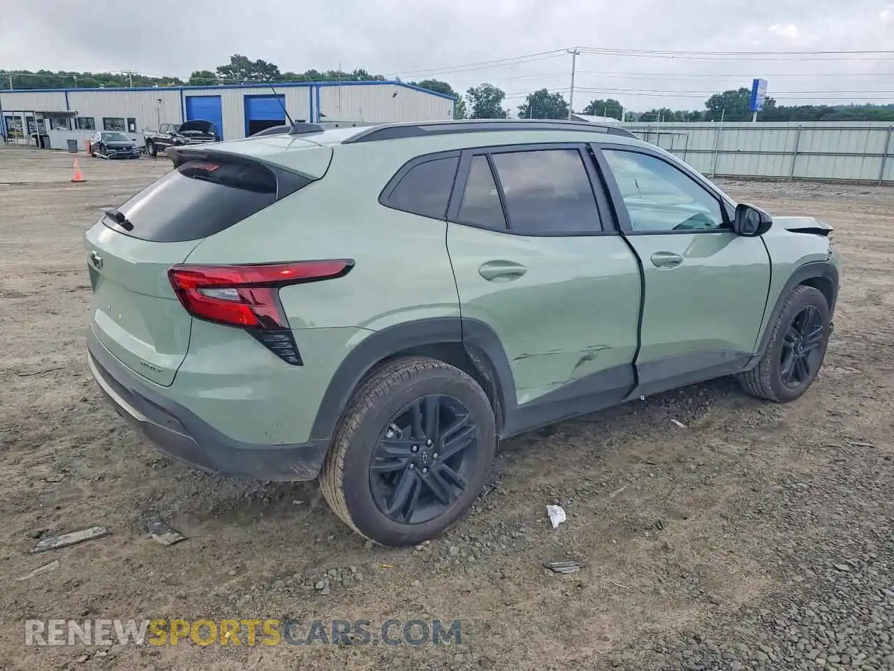 3 fotografías del automóvil dañado KL77LKEP8SC167566 CHEVROLET TRAX 2025