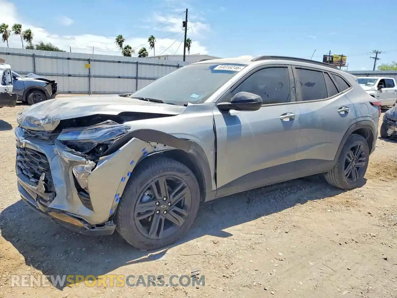 1 Photograph of a damaged car KL77LKEP8SC187932 CHEVROLET TRAX 2025