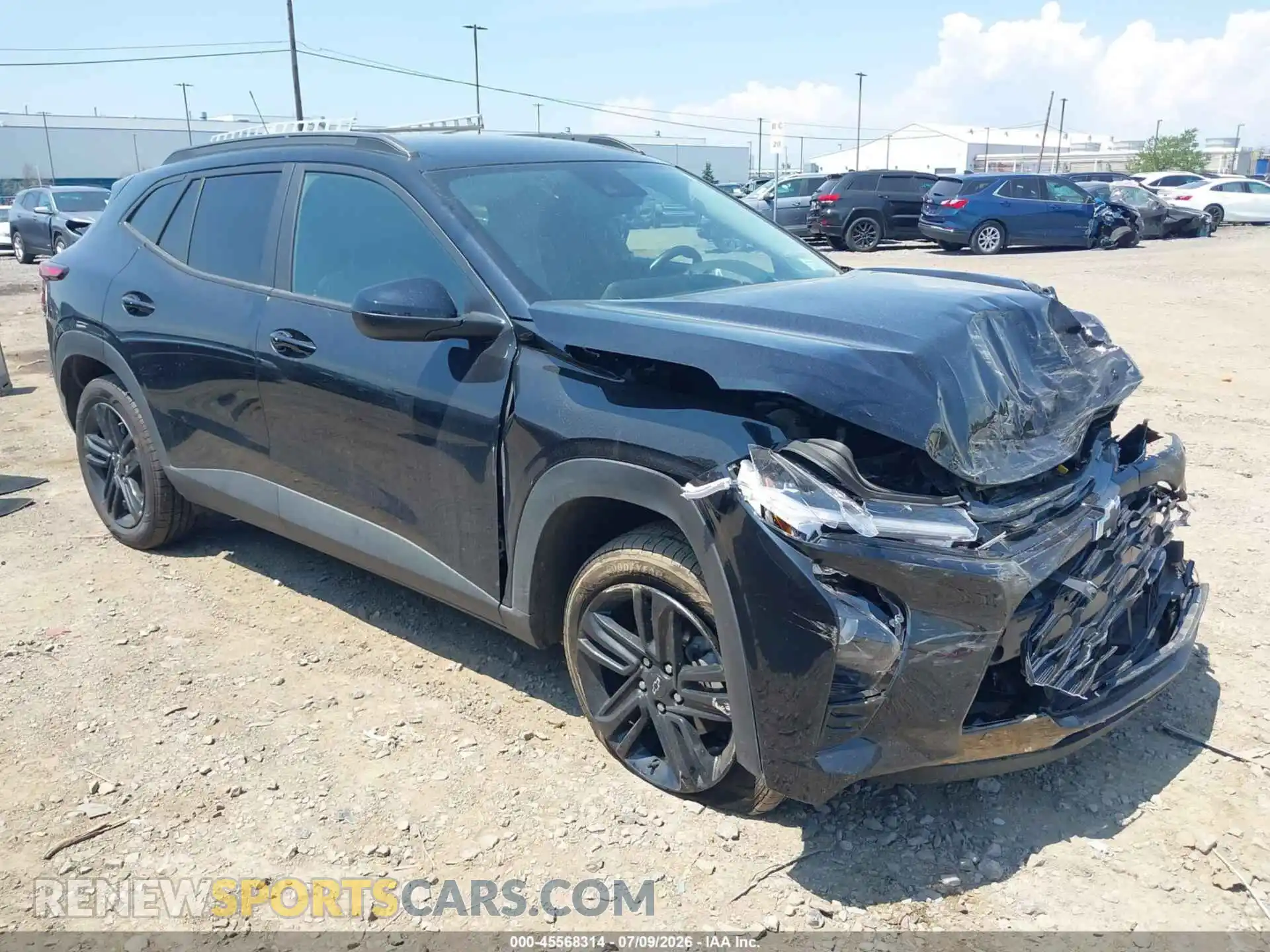 1 Photograph of a damaged car KL77LKEP8SC209895 CHEVROLET TRAX 2025